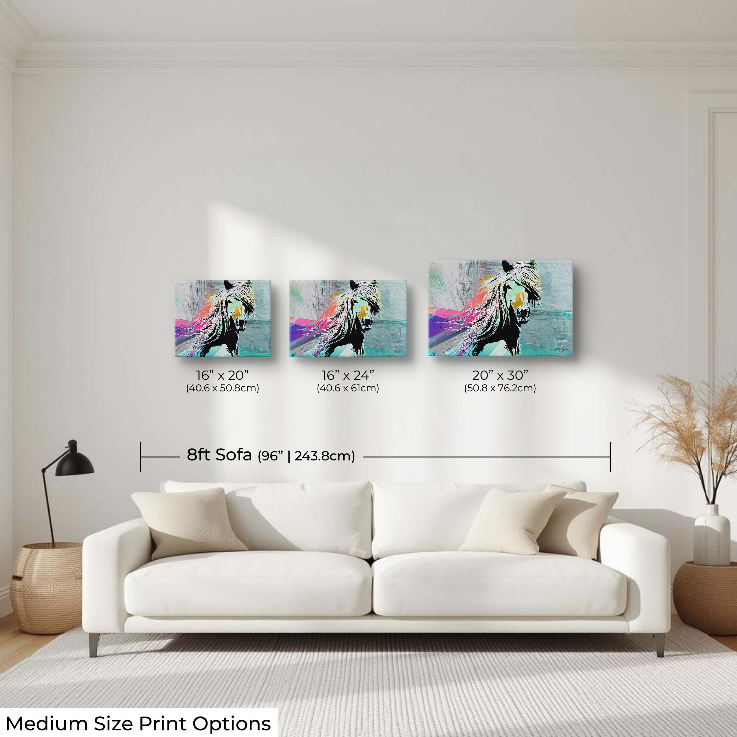 Abstract Horse "Wild Spirit"