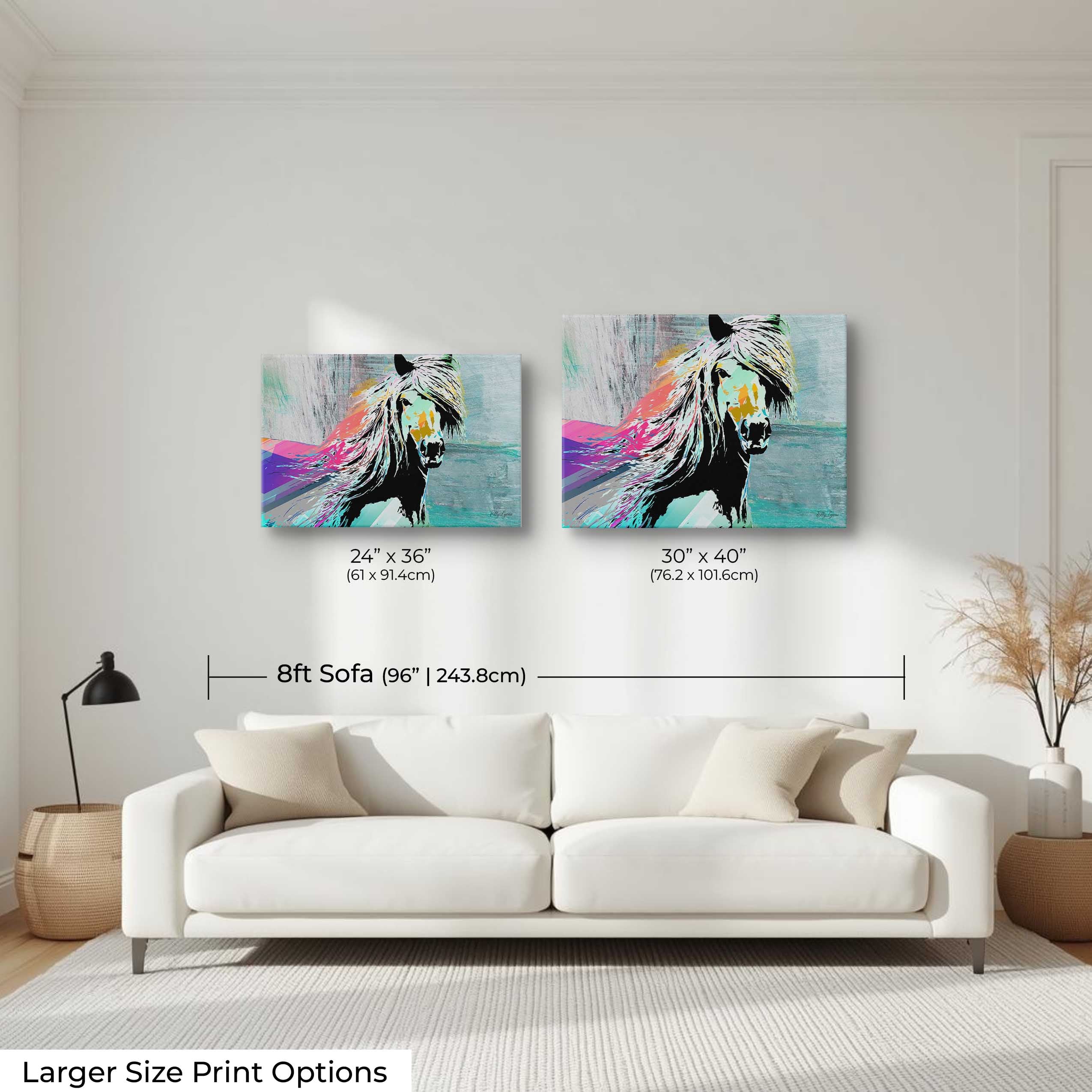 Abstract Horse "Wild Spirit"