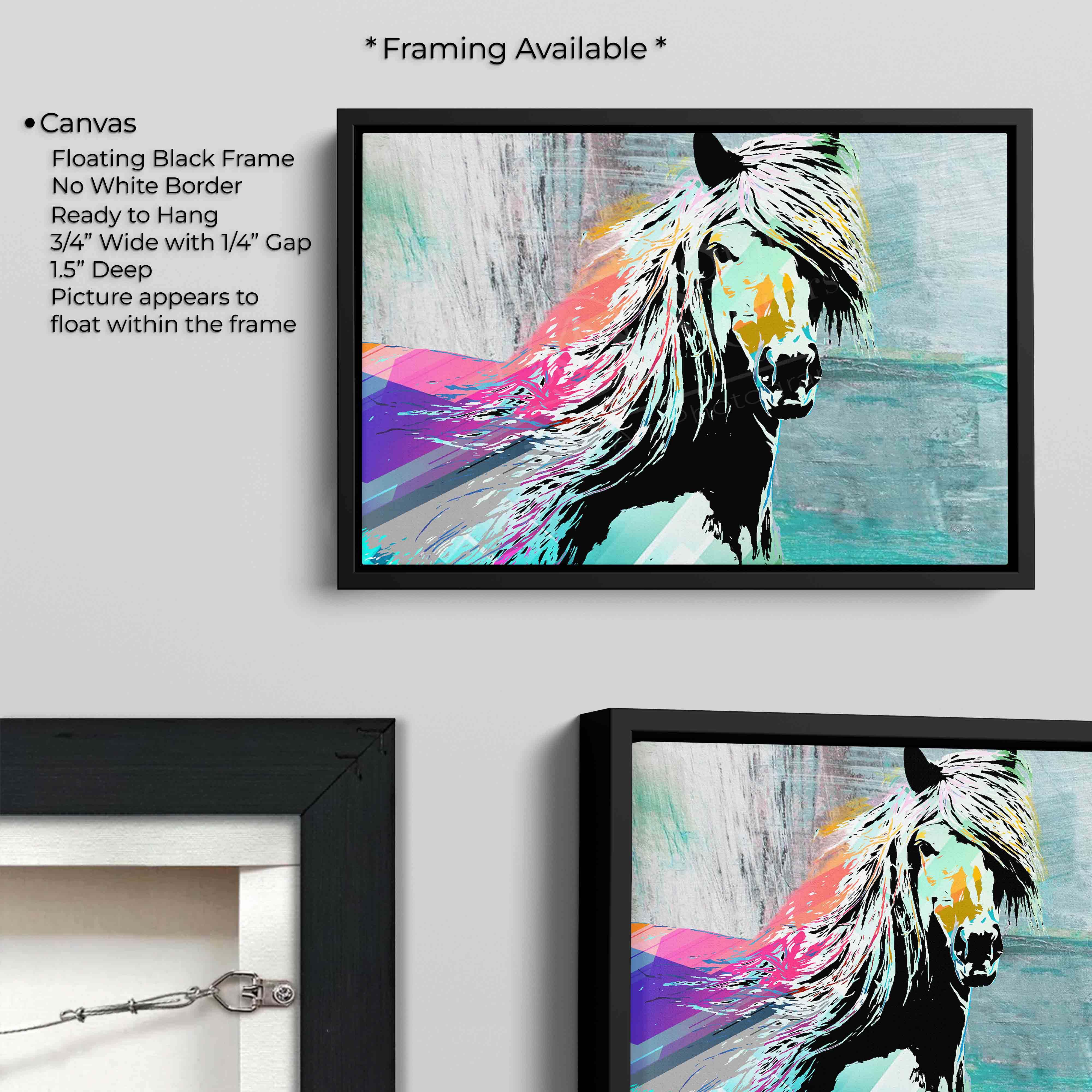 Abstract Horse "Wild Spirit"