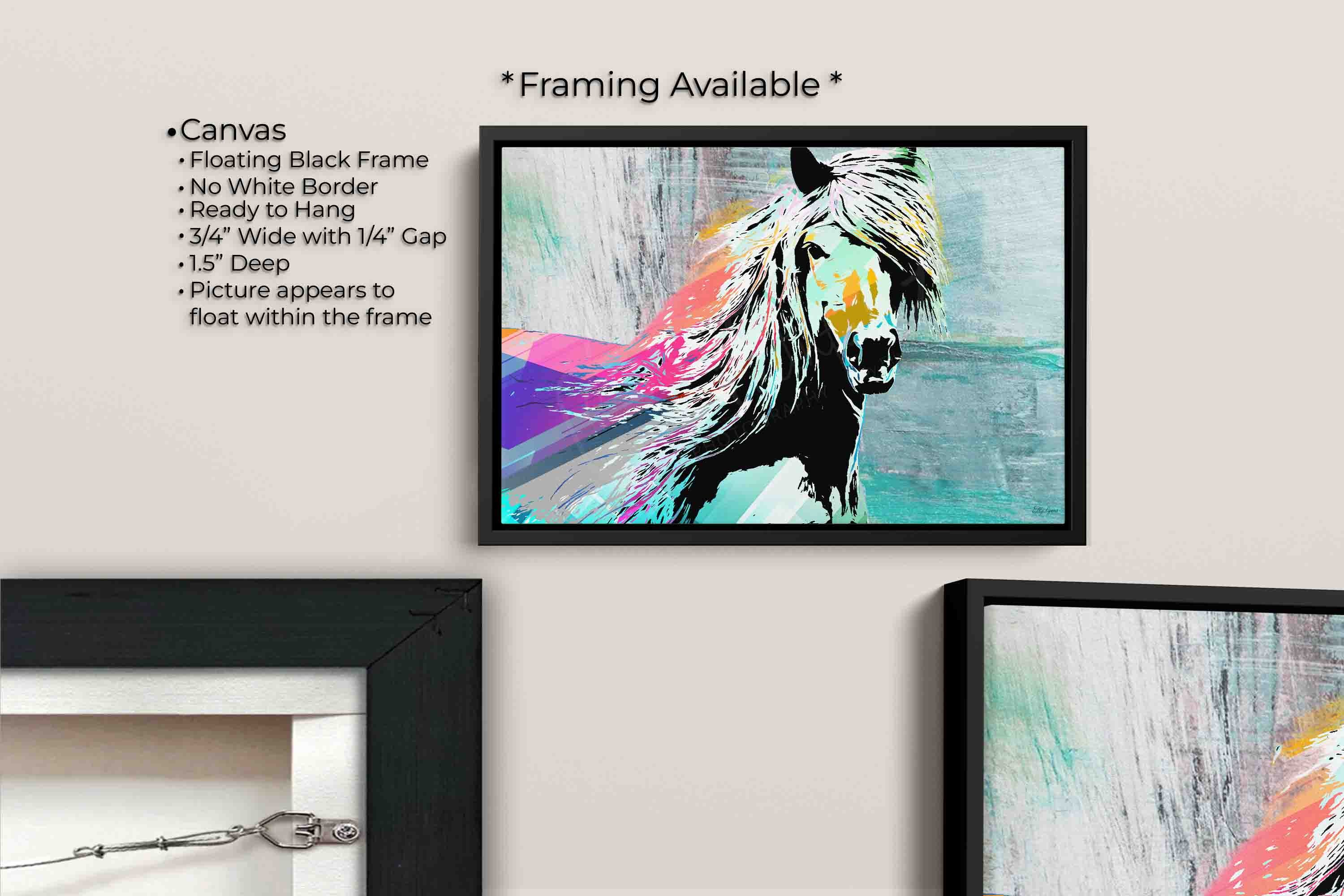 Abstract Horse "Wild Spirit"