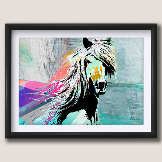 Abstract Horse "Wild Spirit"