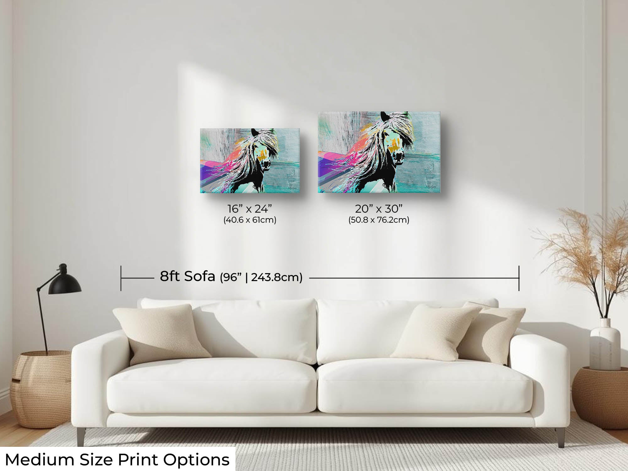 Abstract Horse "Wild Spirit"