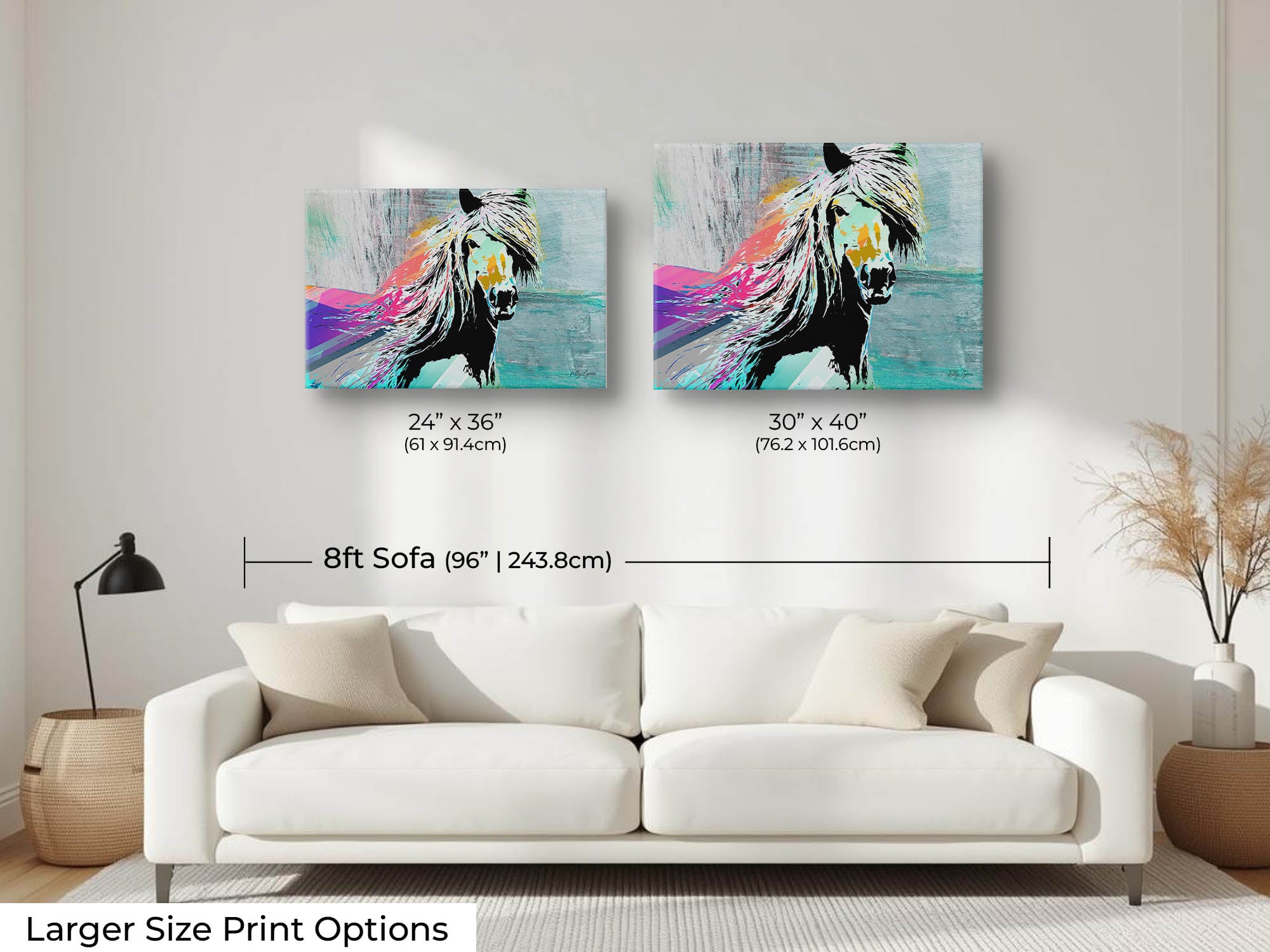 Abstract Horse "Wild Spirit"