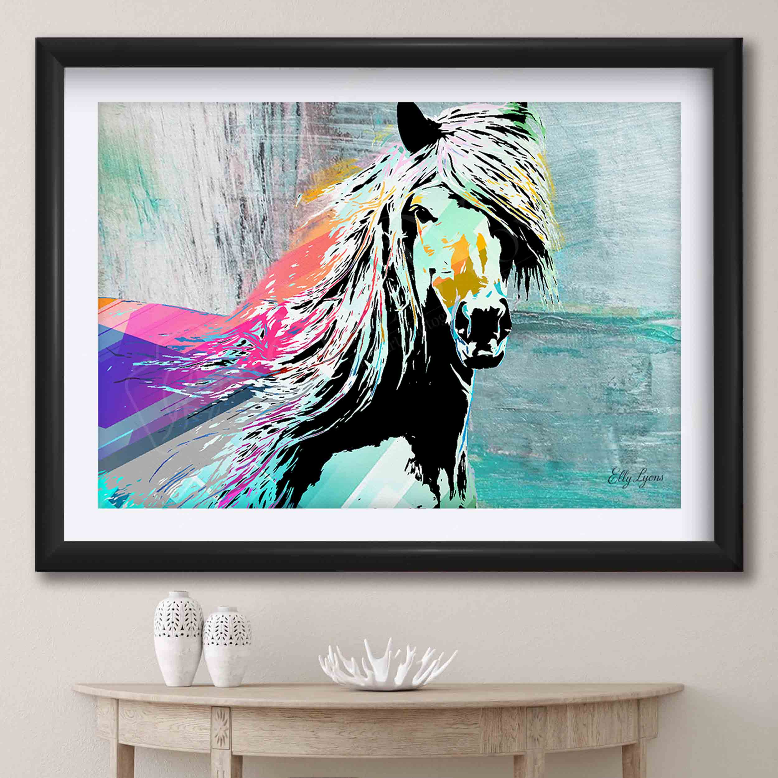 Abstract Horse "Wild Spirit"