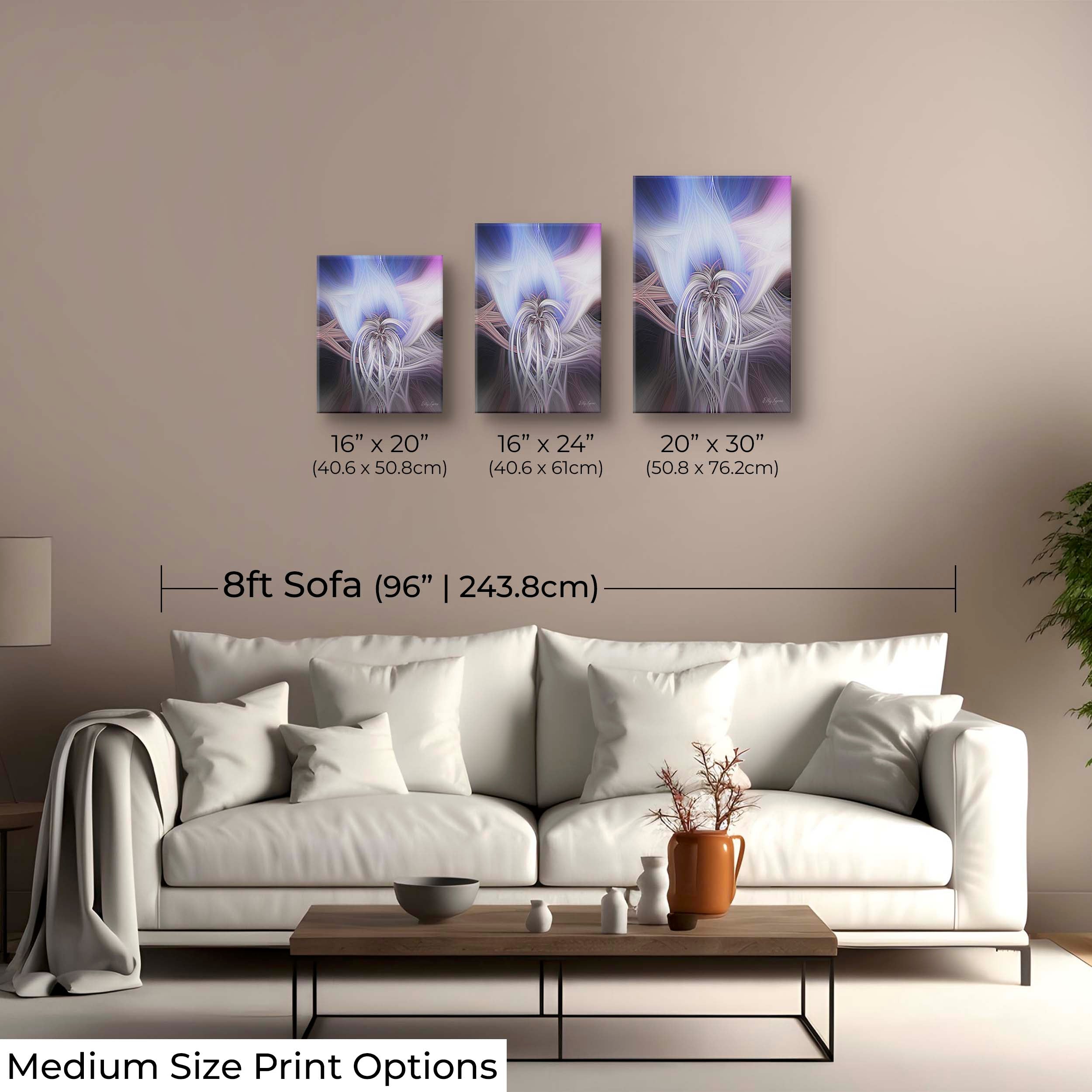 Abstract Ethereal "The Light Within"