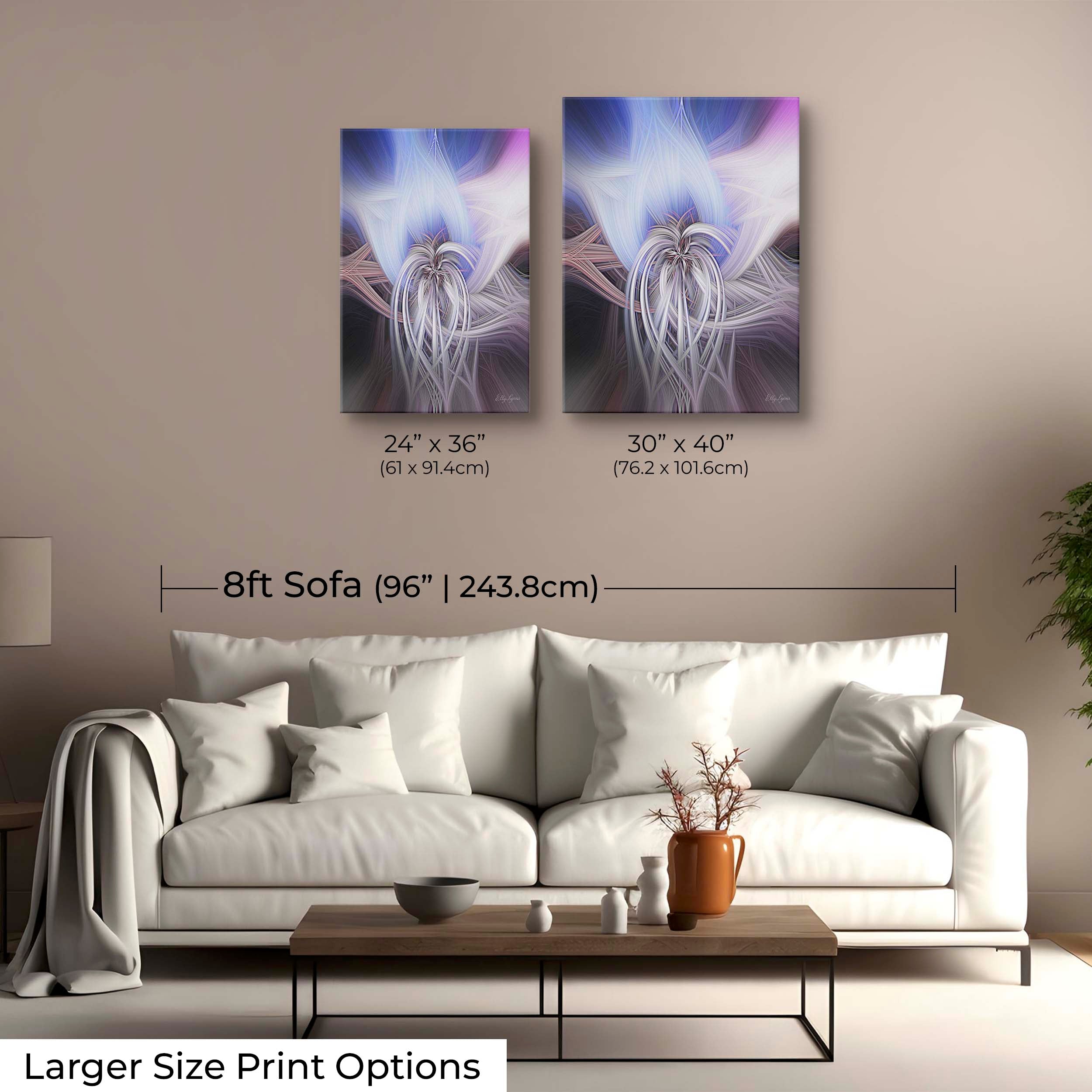 Abstract Ethereal "The Light Within"