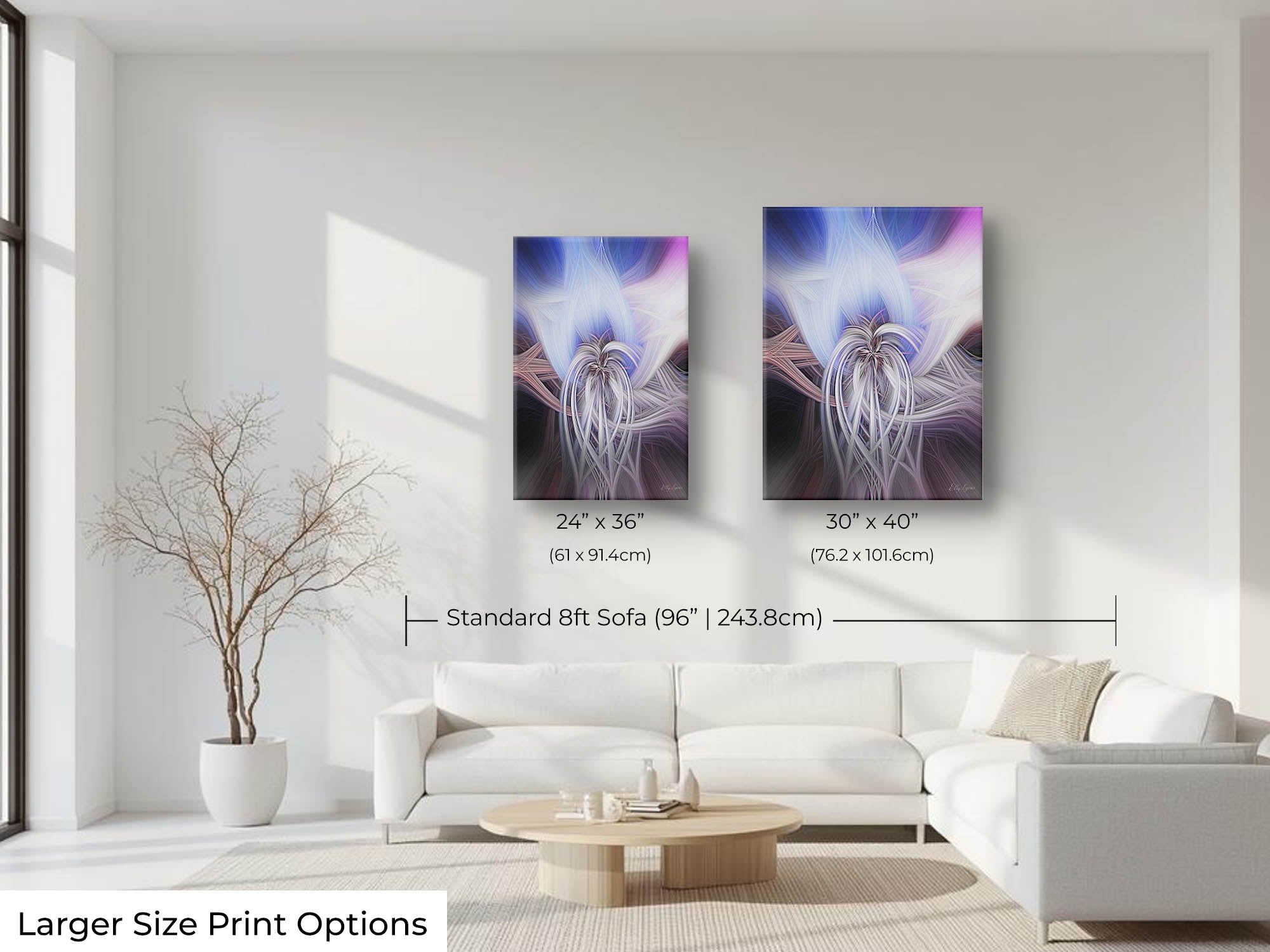 Abstract Ethereal "The Light Within"