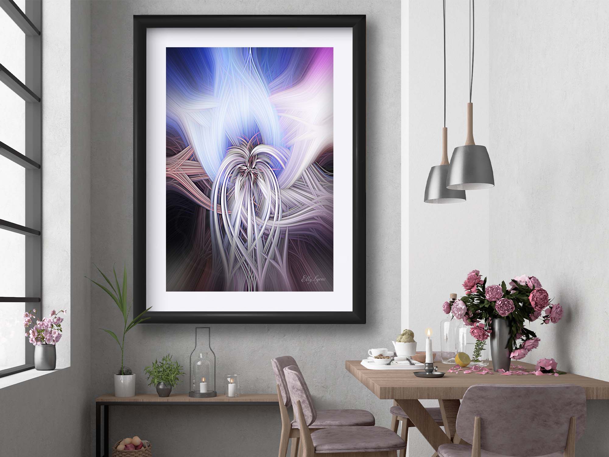 Abstract Ethereal "The Light Within"