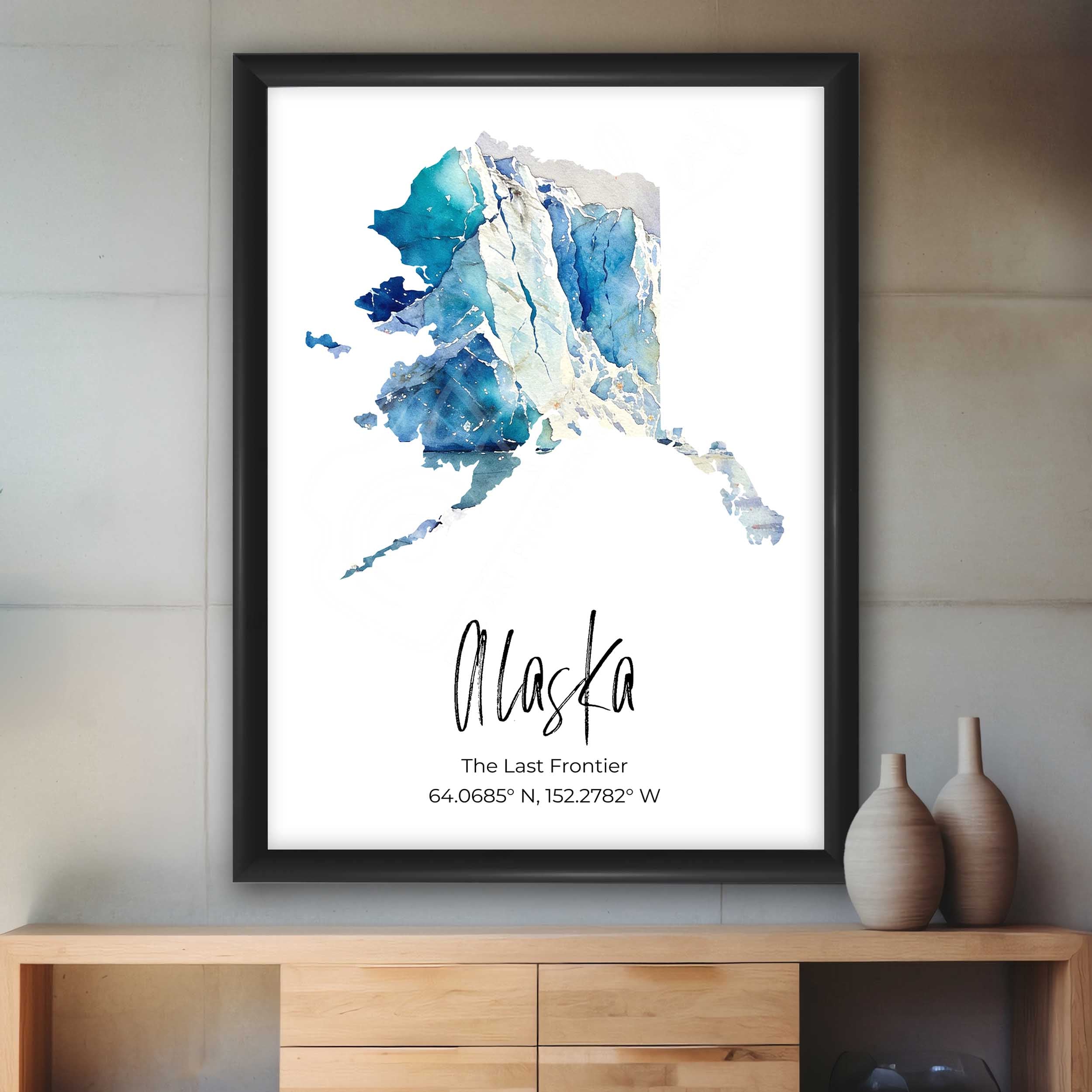 Alaska State Map