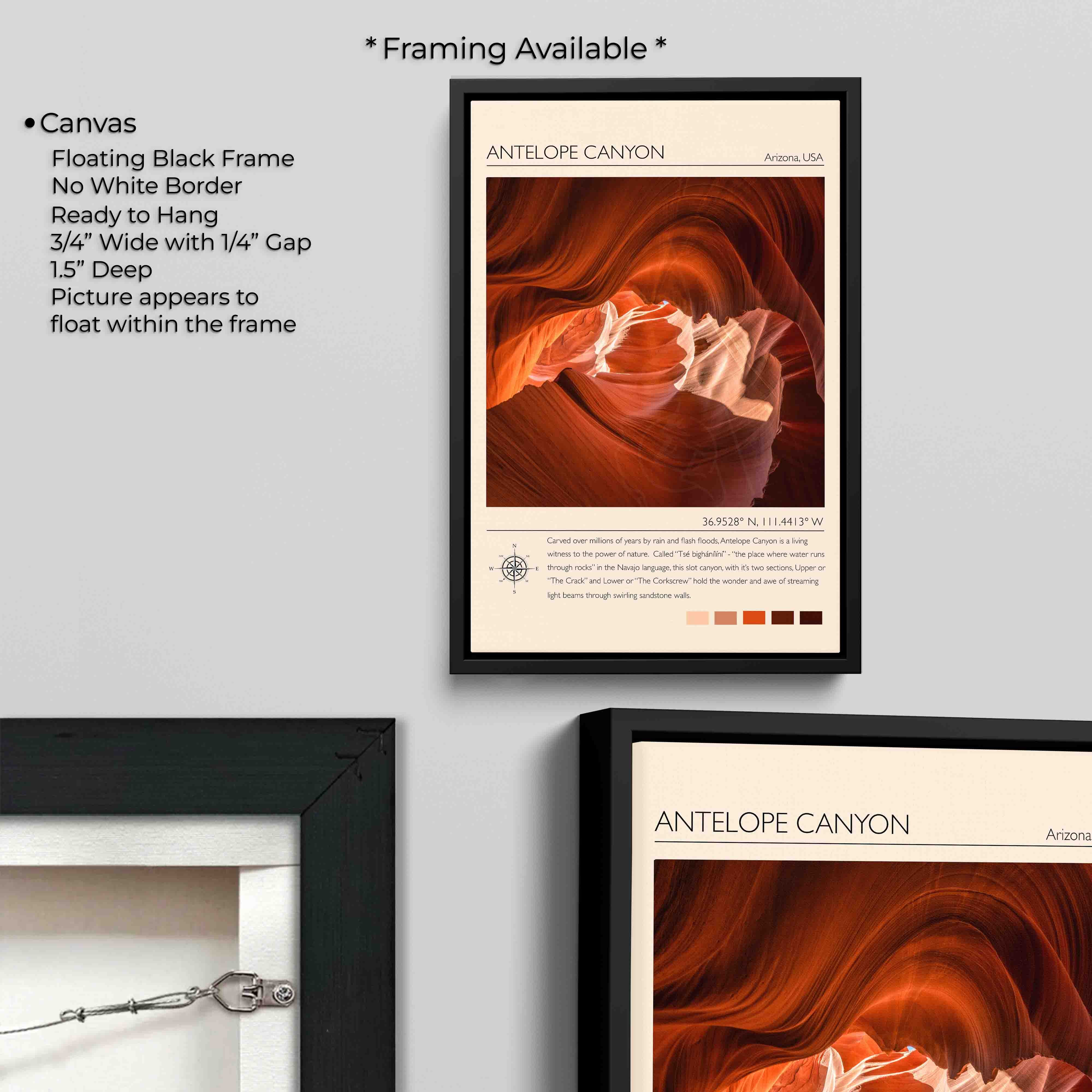 Antelope Canyon Travel Poster