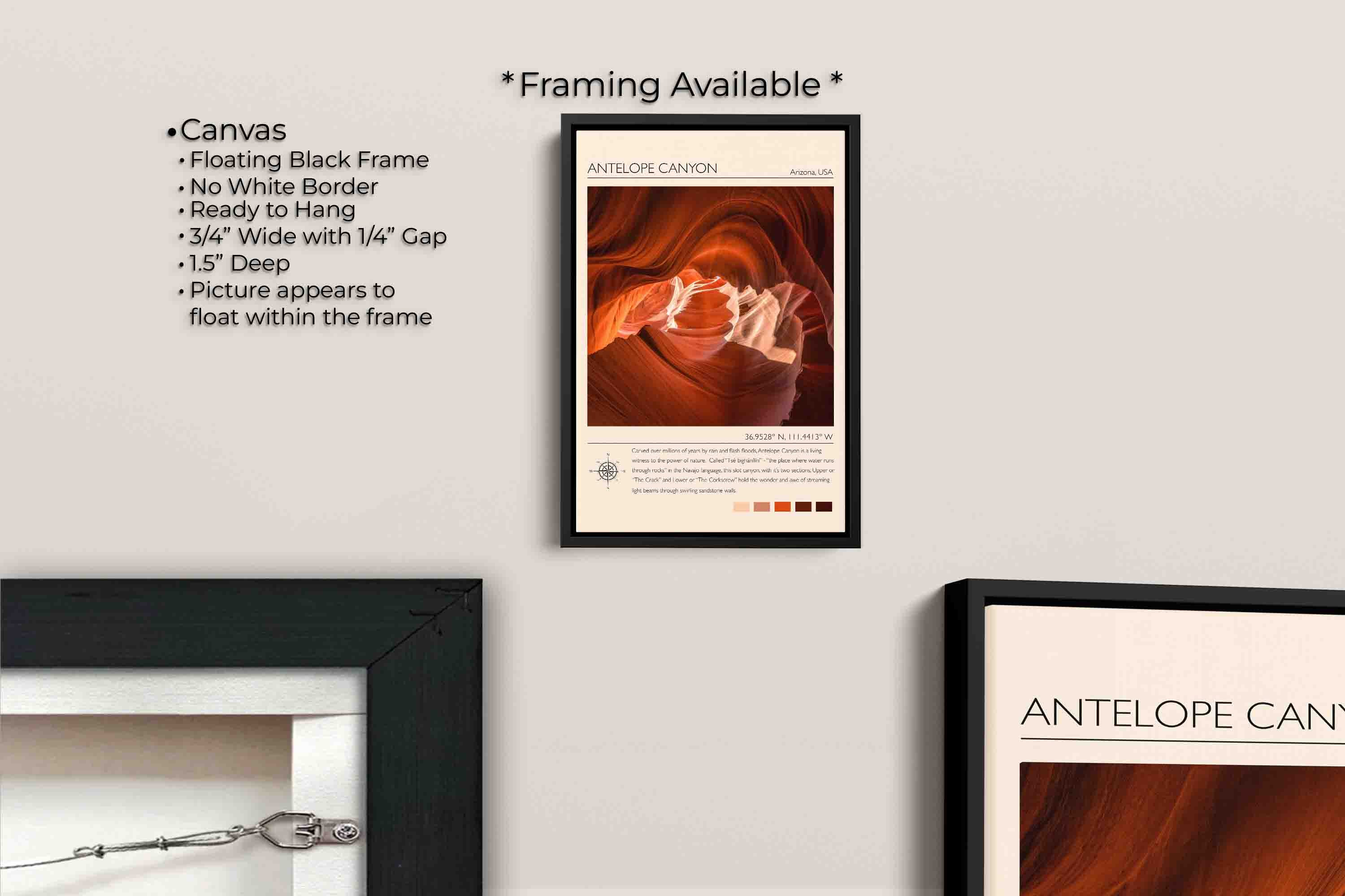 Antelope Canyon Travel Poster