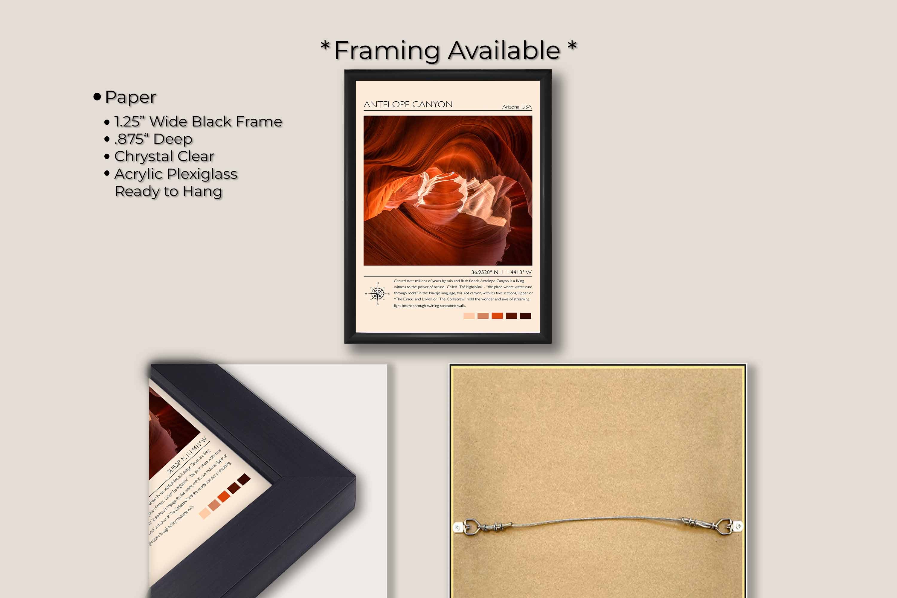 Antelope Canyon Travel Poster