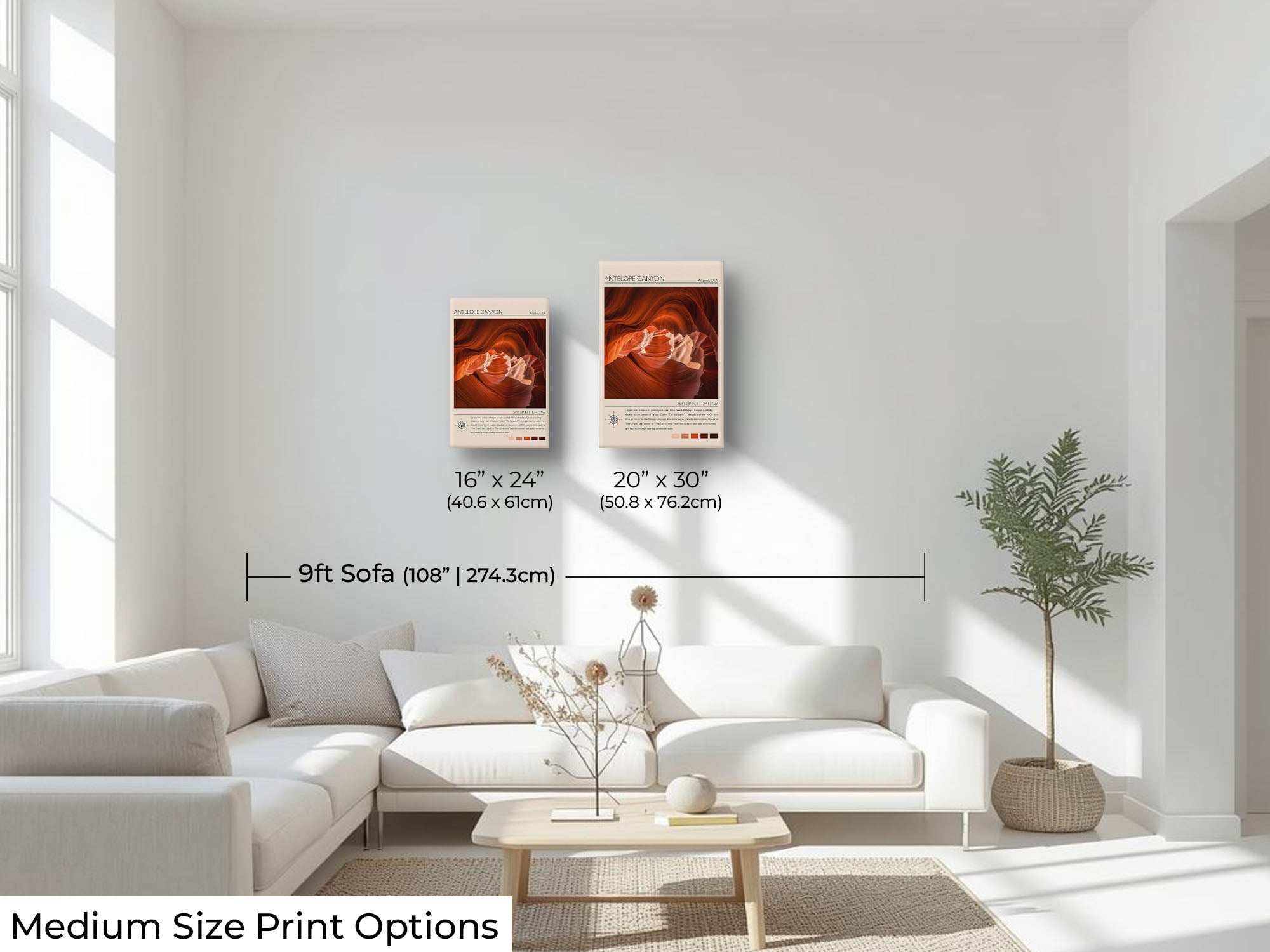Antelope Canyon Travel Poster