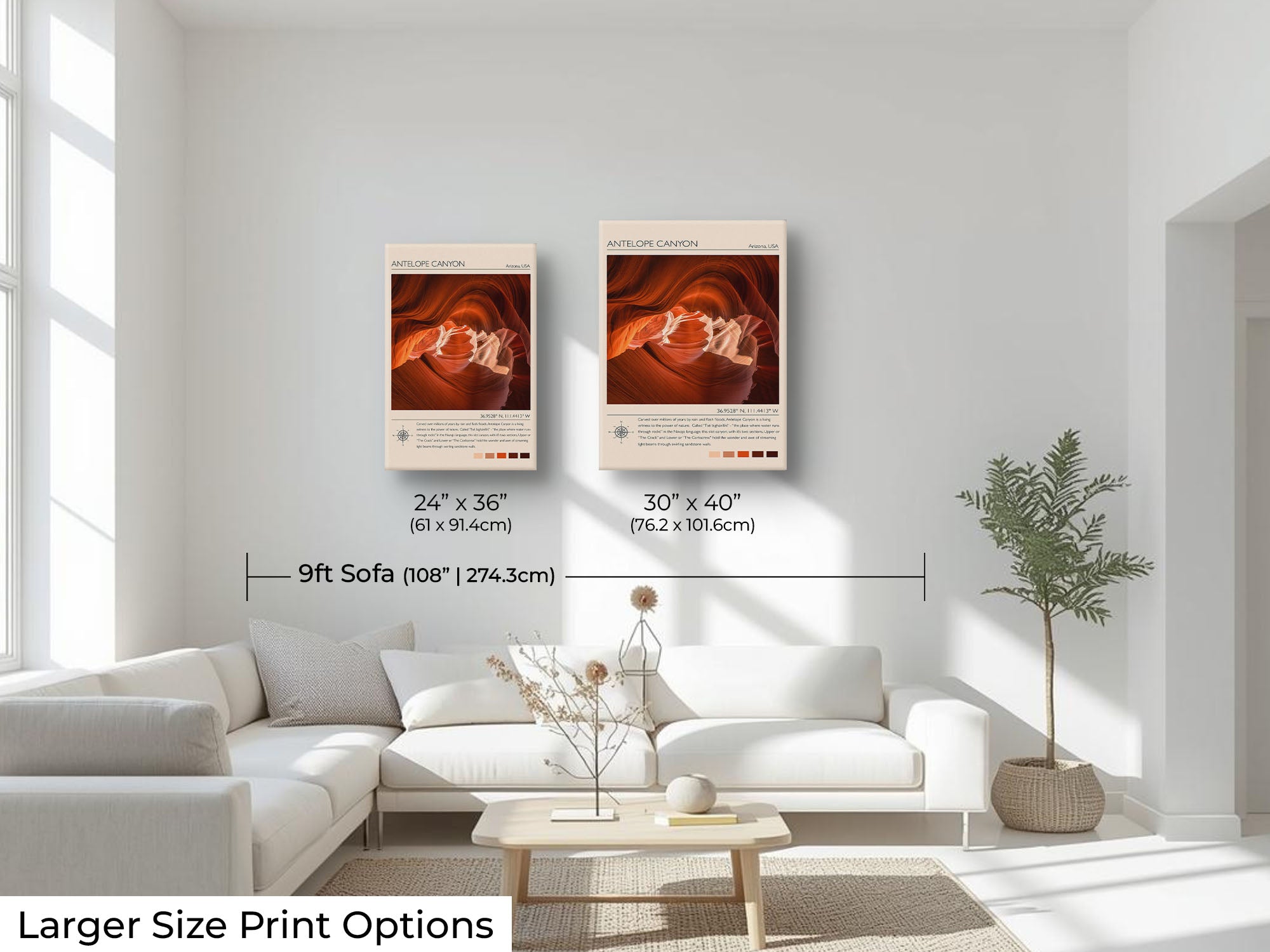 Antelope Canyon Travel Poster