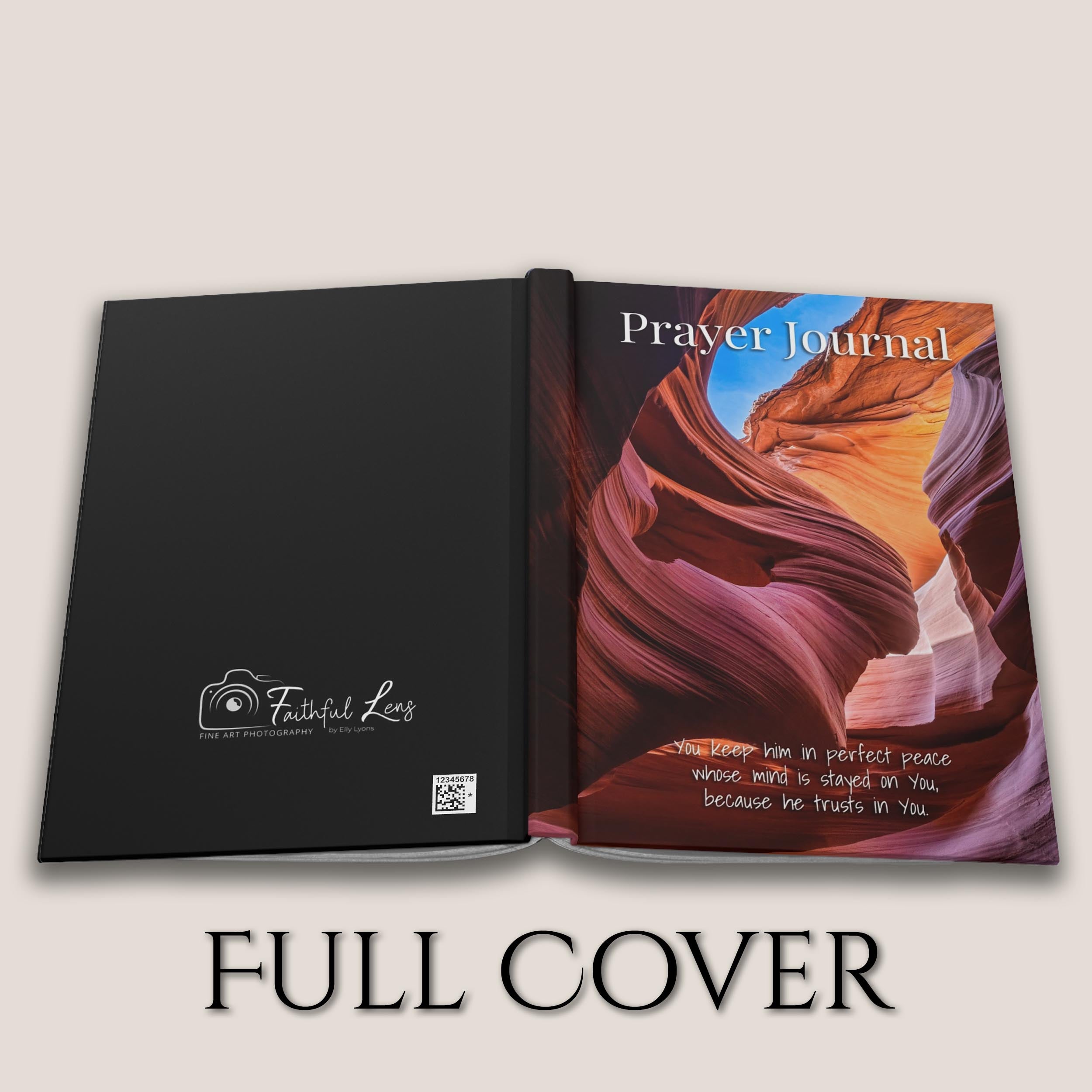 Prayer Journal Hardcover, Antelope Canyon