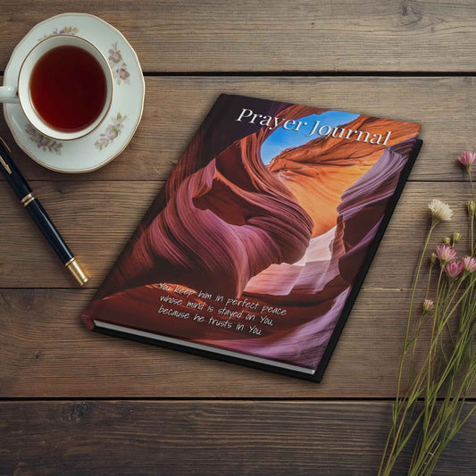 Prayer Journal Hardcover, Antelope Canyon