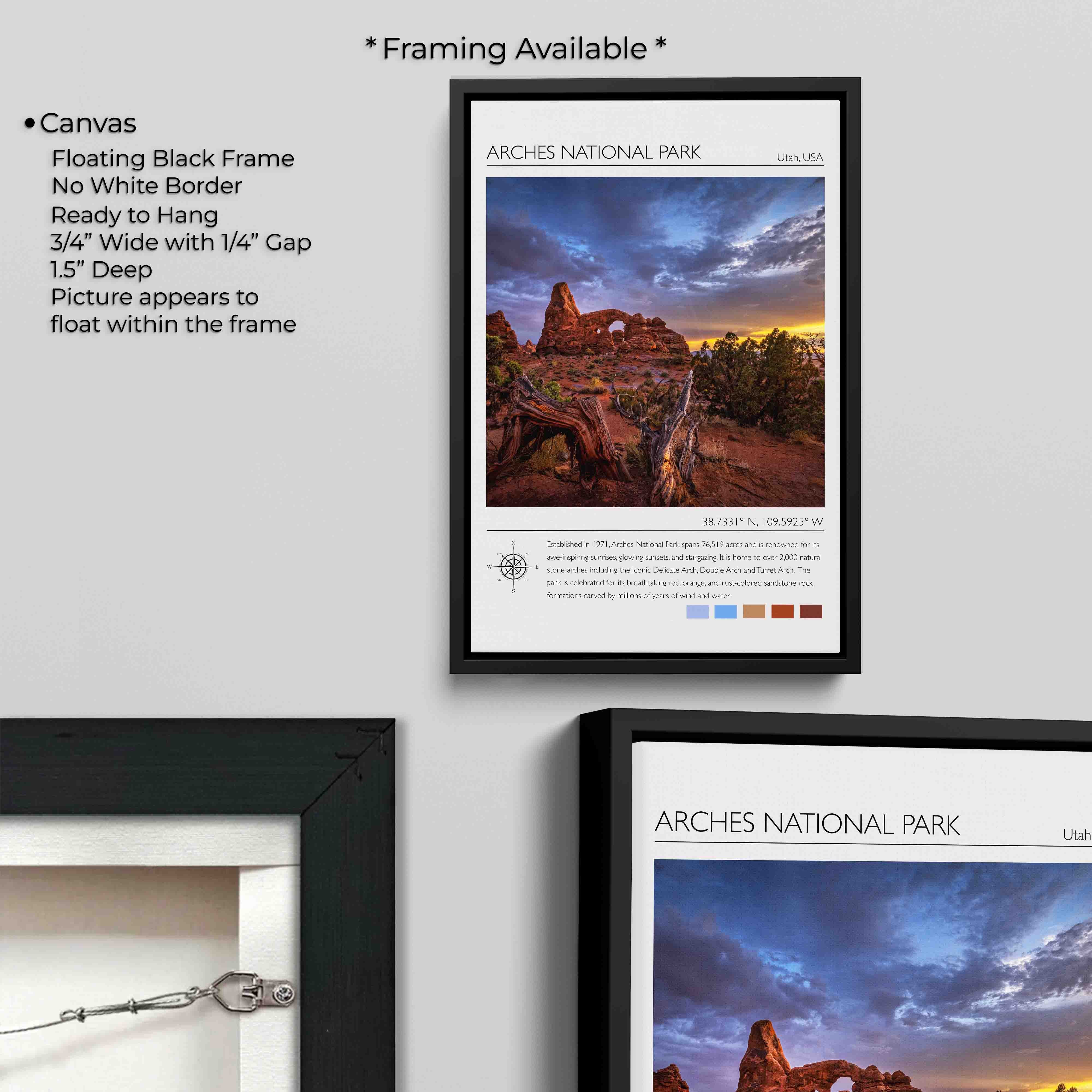 Arches National Park Travel Poster