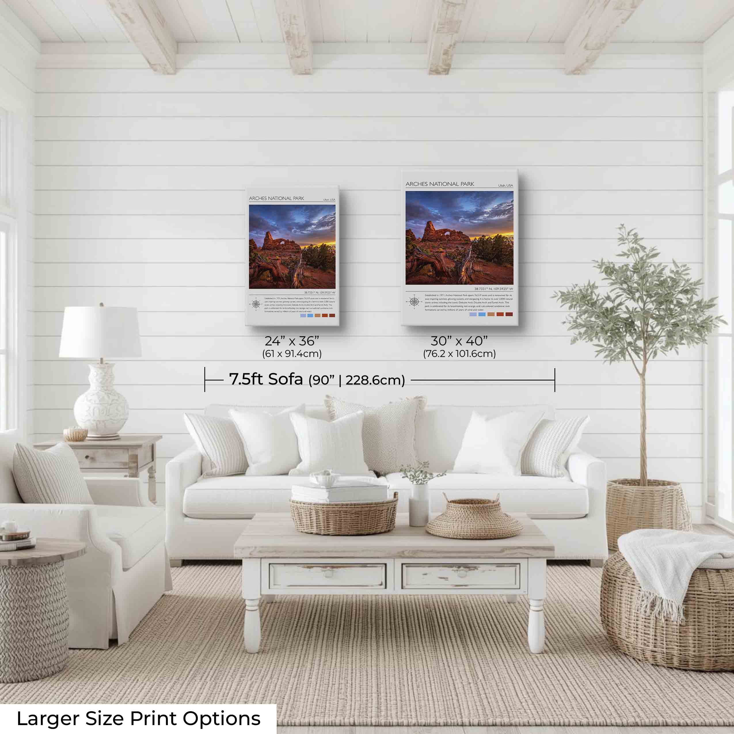 Arches National Park Travel Poster