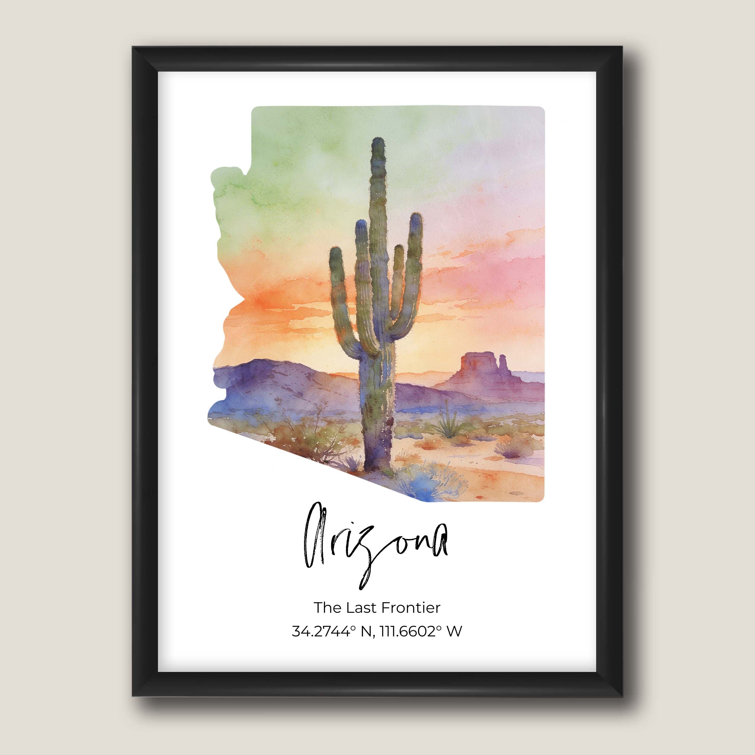 Arizona State Map