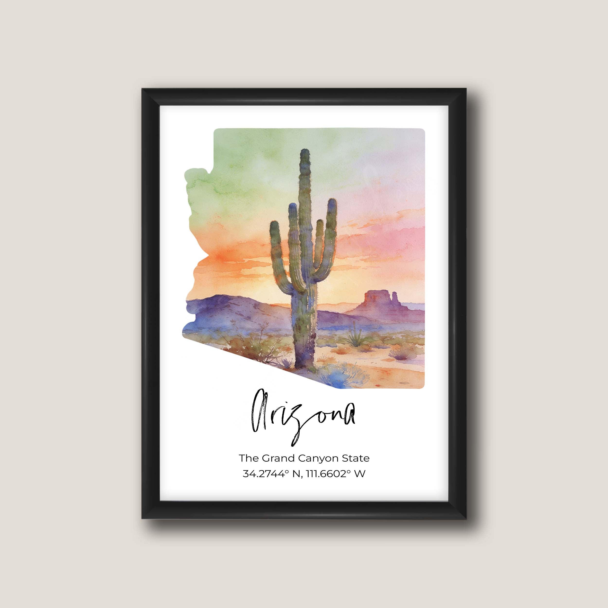 Arizona State Map
