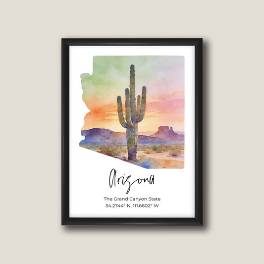 Arizona State Map