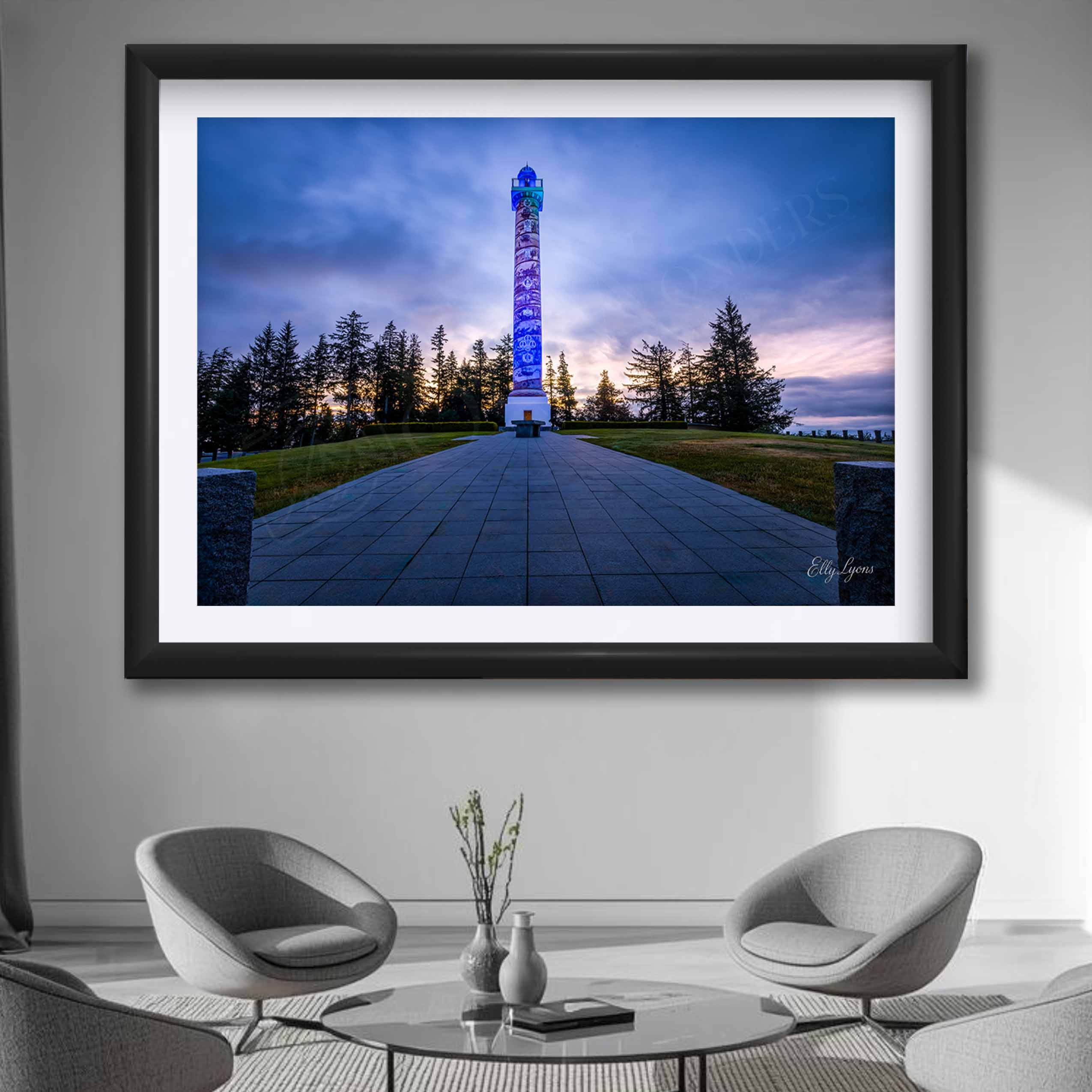Astoria Column "Crowned in Light"