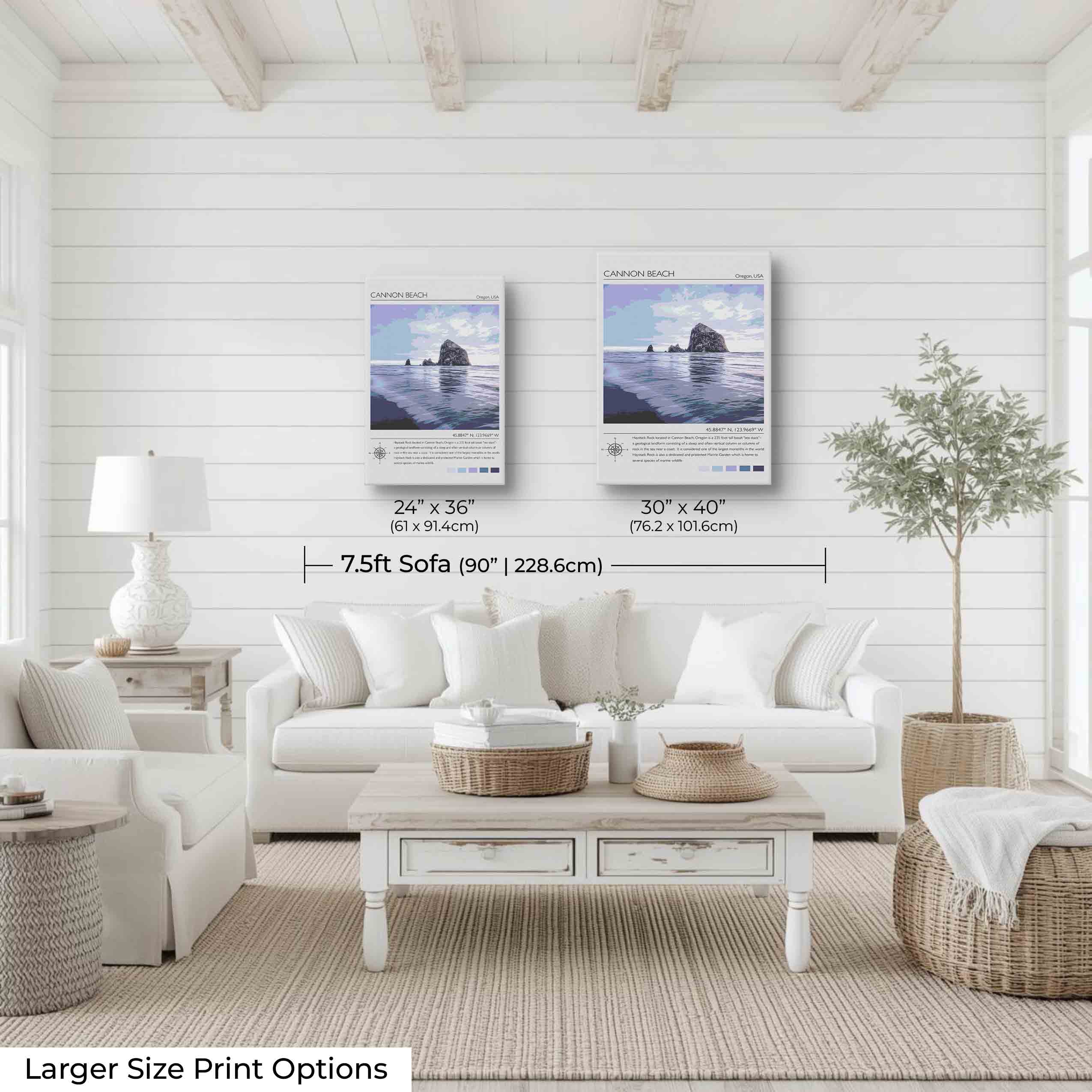 Cannon Beach Travel Poster #2