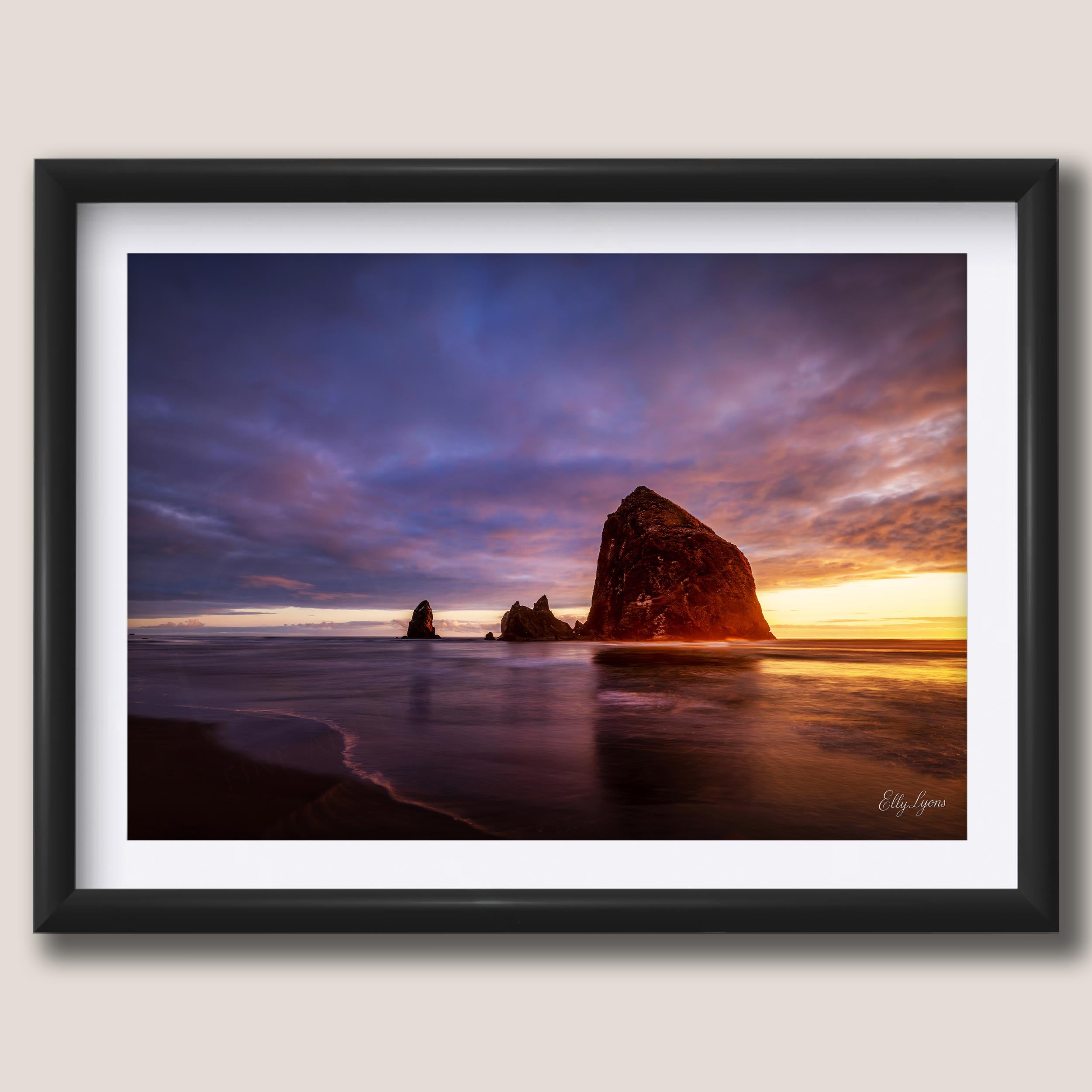Haystack Rock "Where Light Meets Stone"