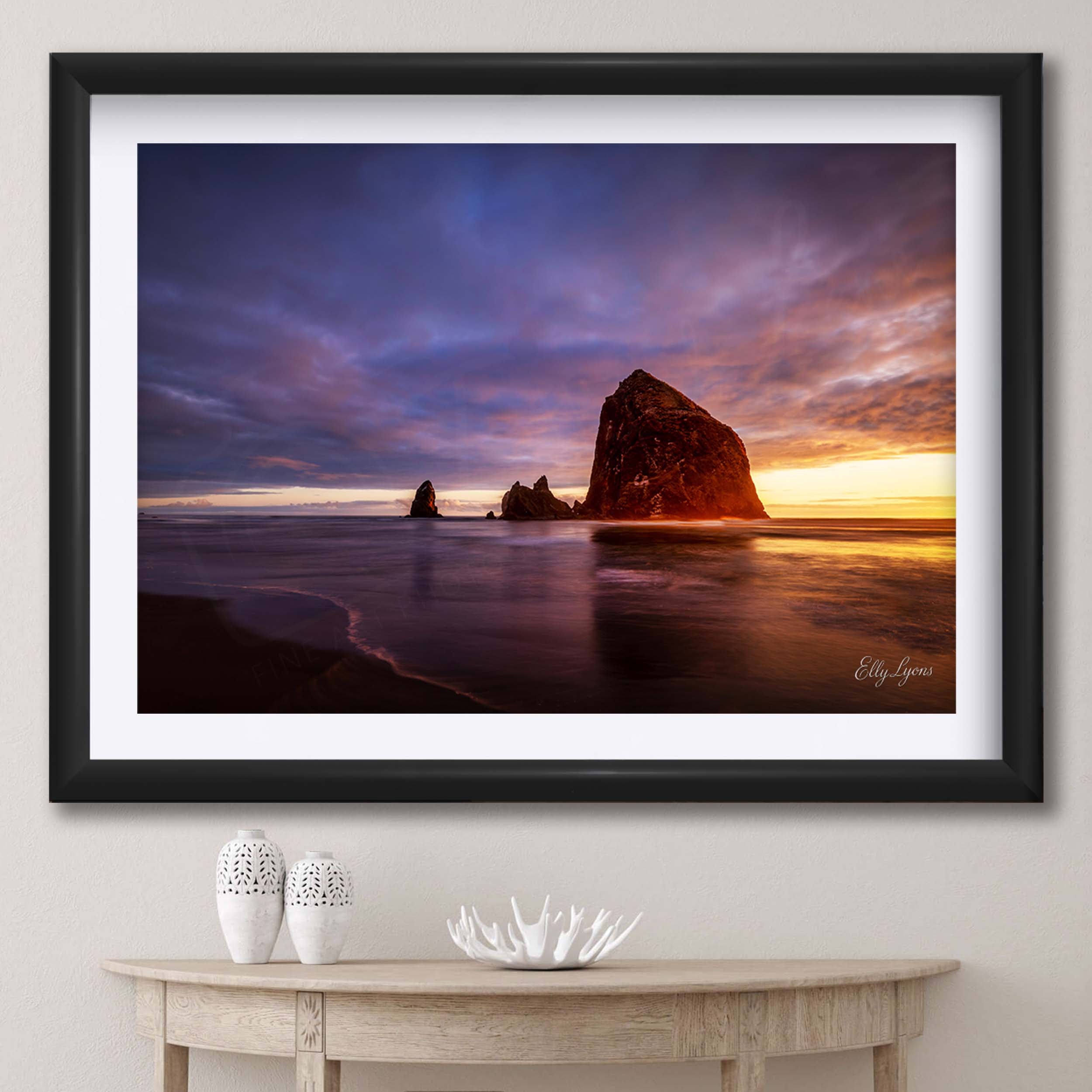 Haystack Rock "Where Light Meets Stone"