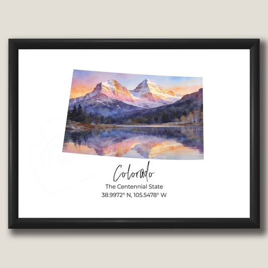 Colorado State Map