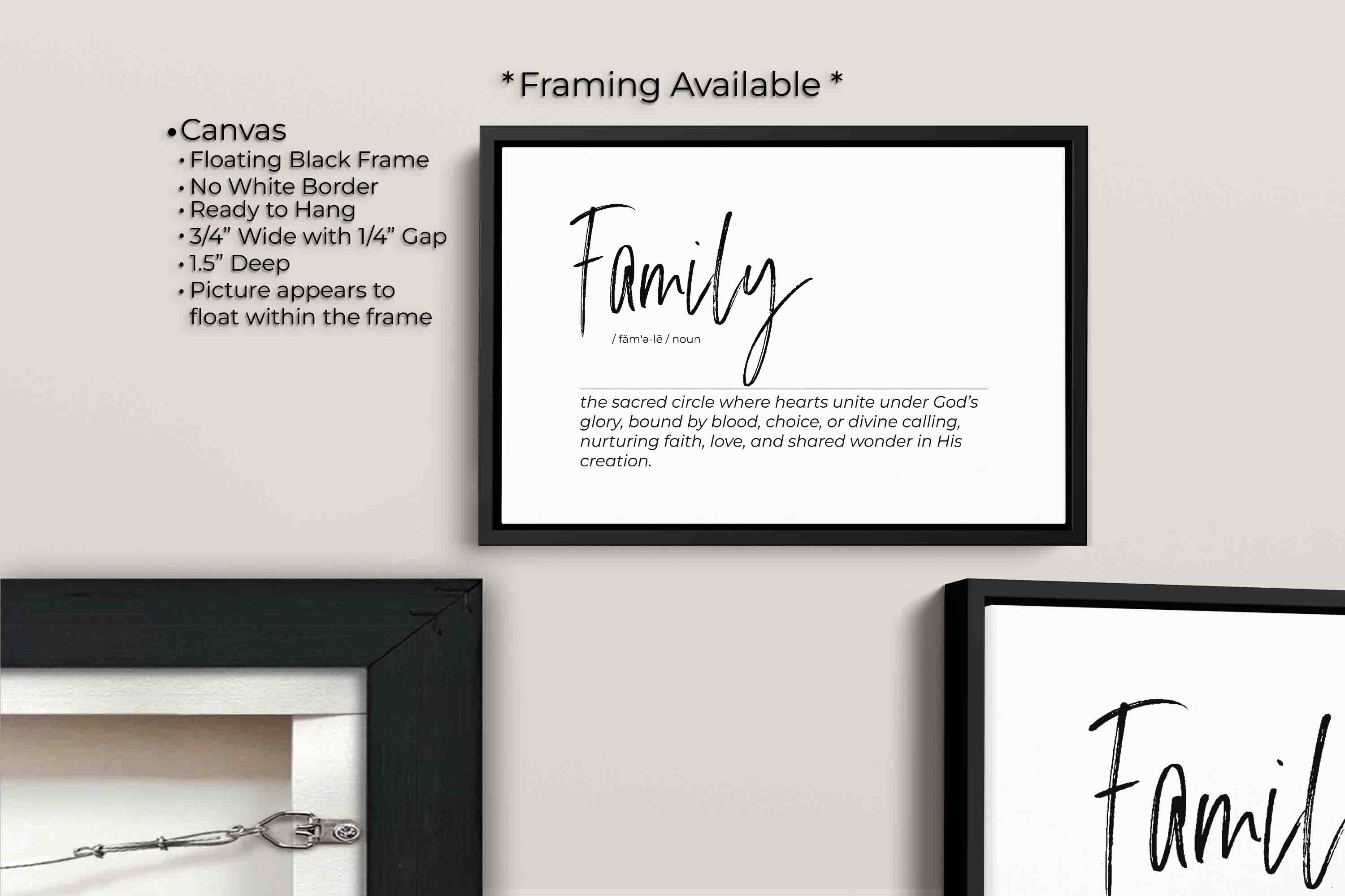 Definition Print - Family