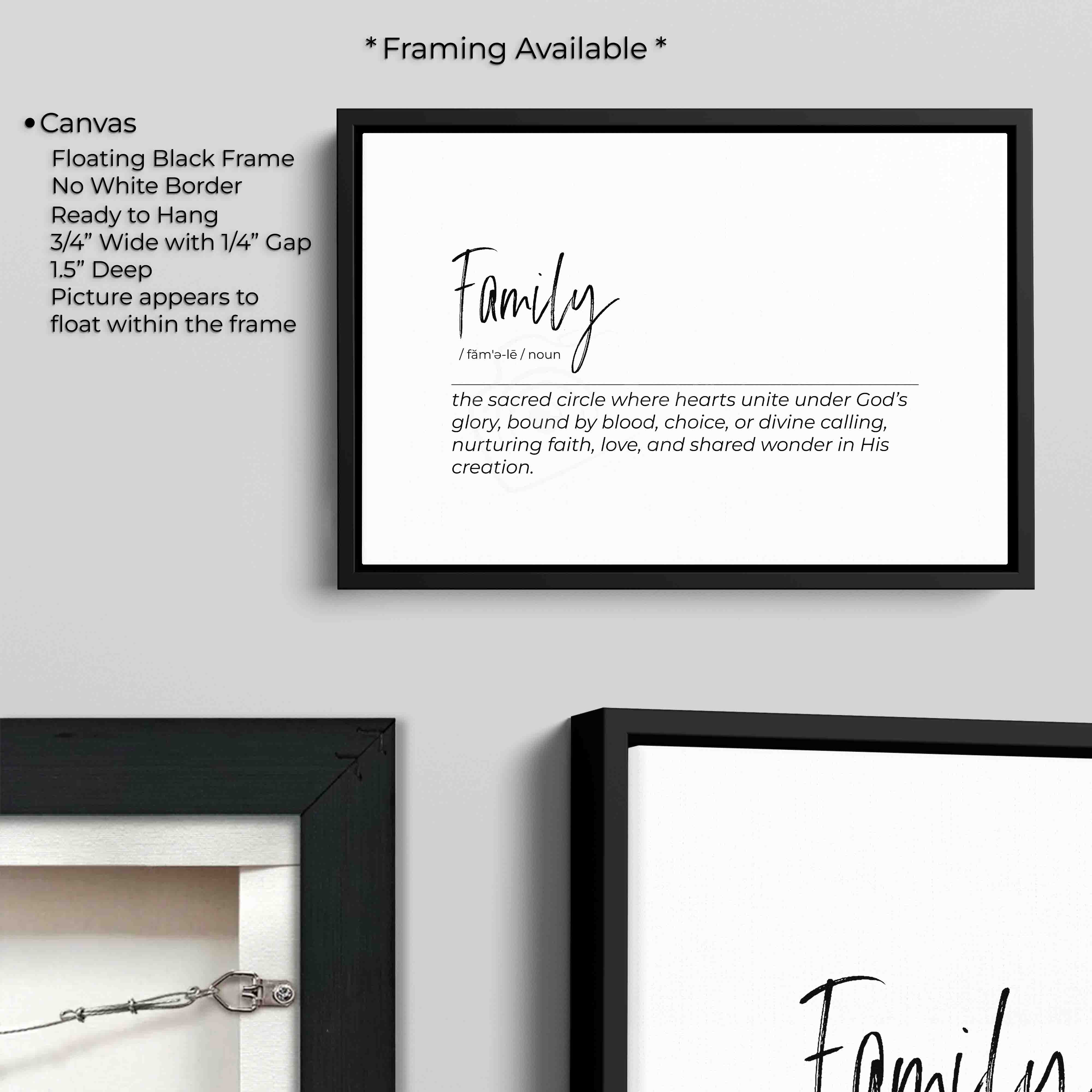 Definition Print - Family