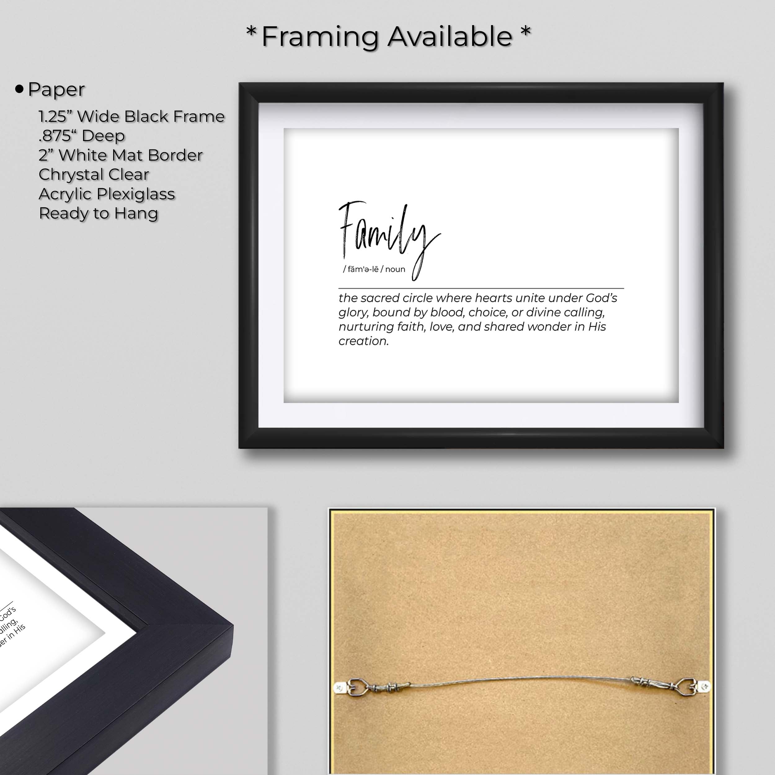 Definition Print - Family