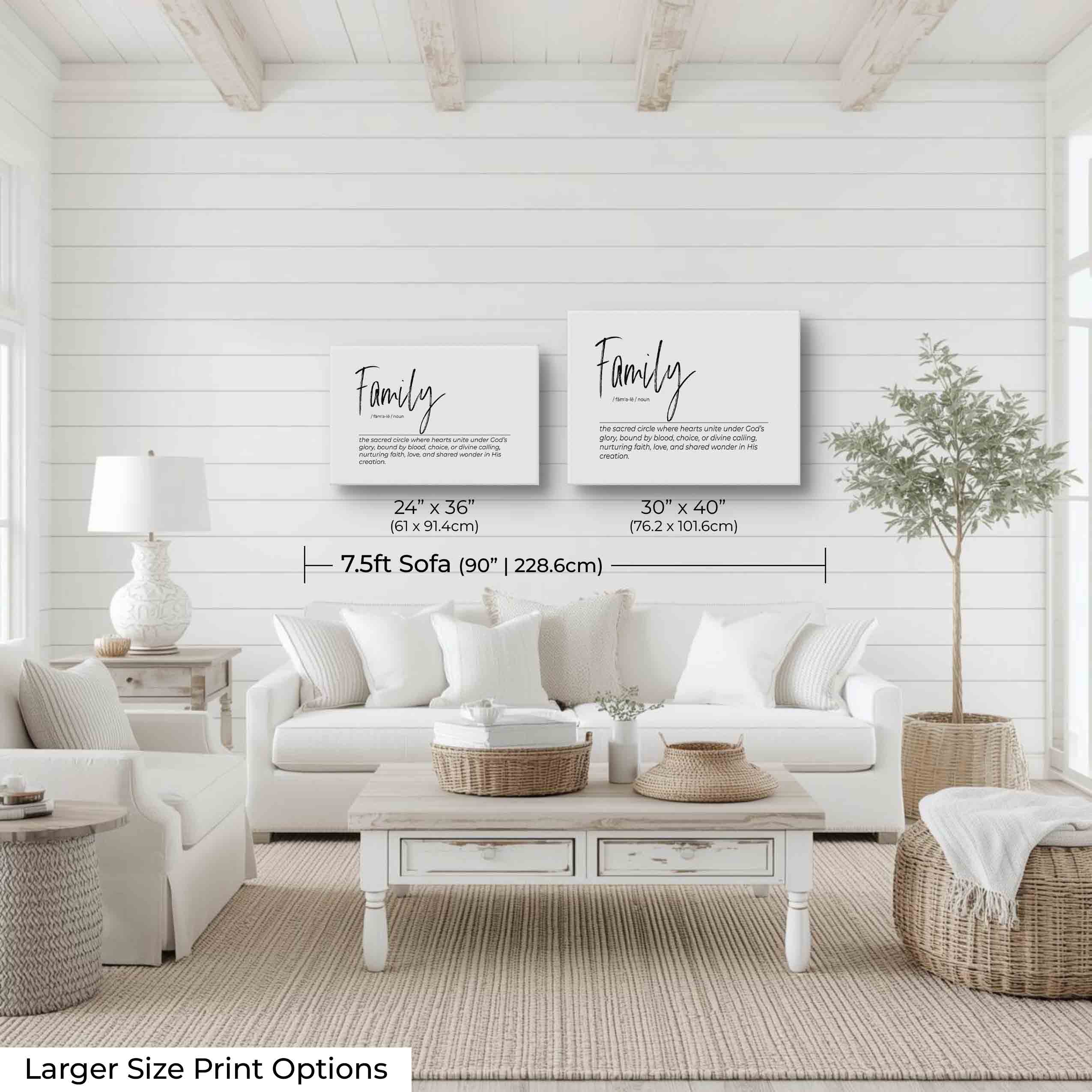 Definition Print - Family