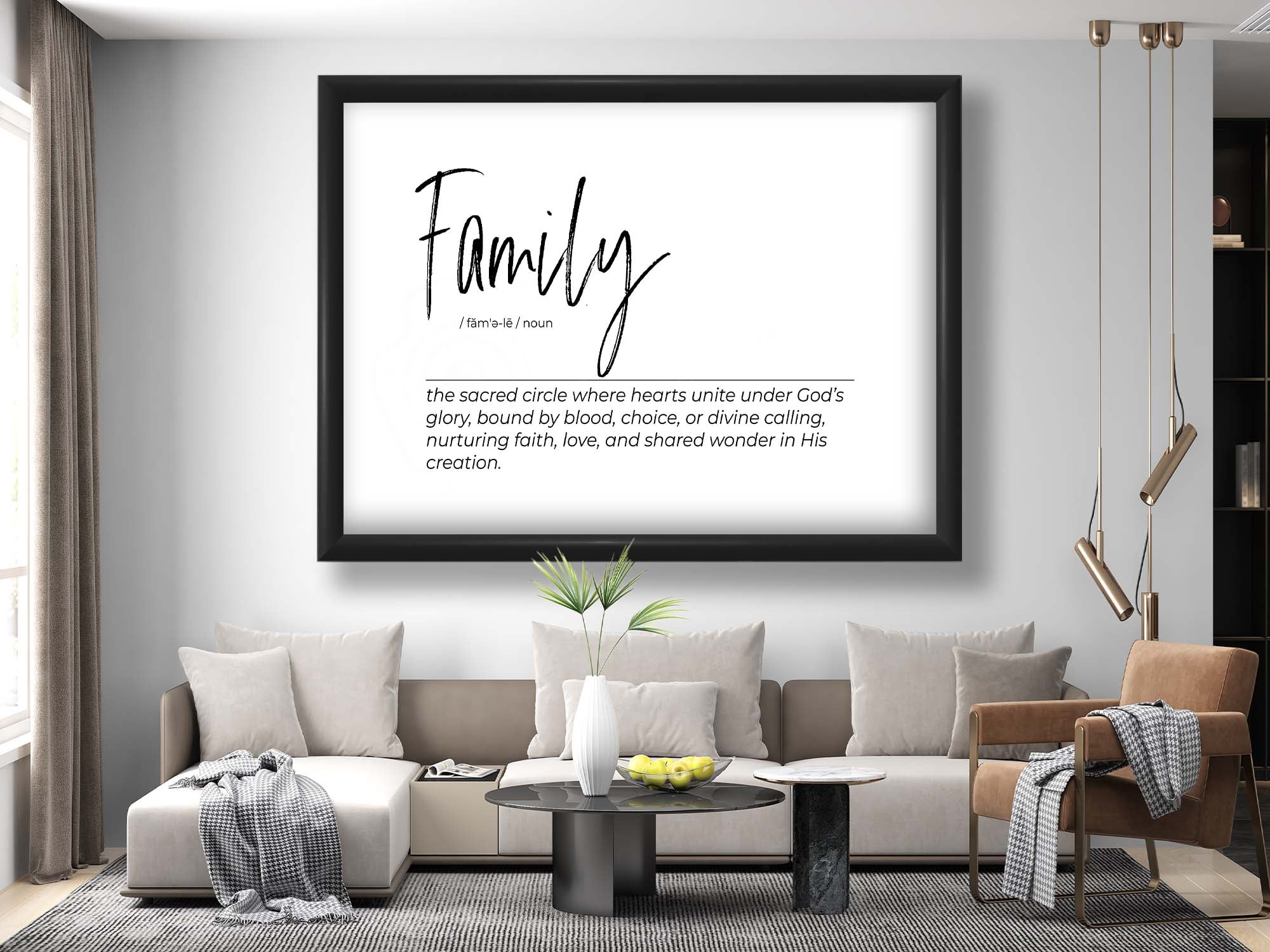 Definition Print - Family