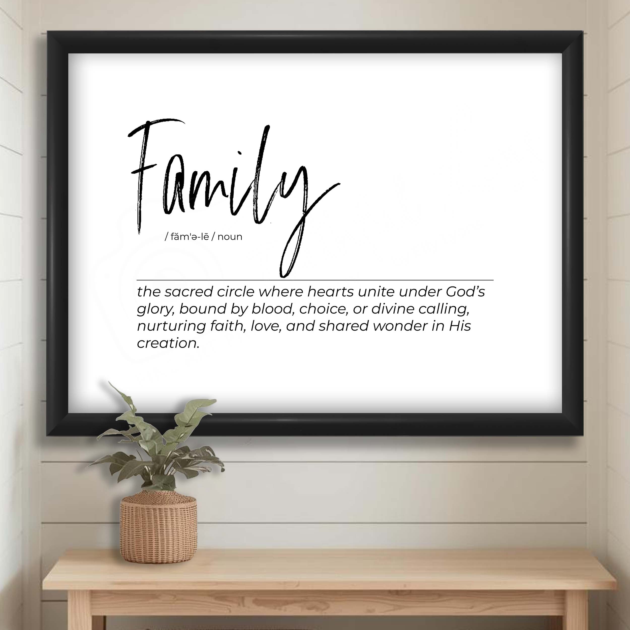 Definition Print - Family