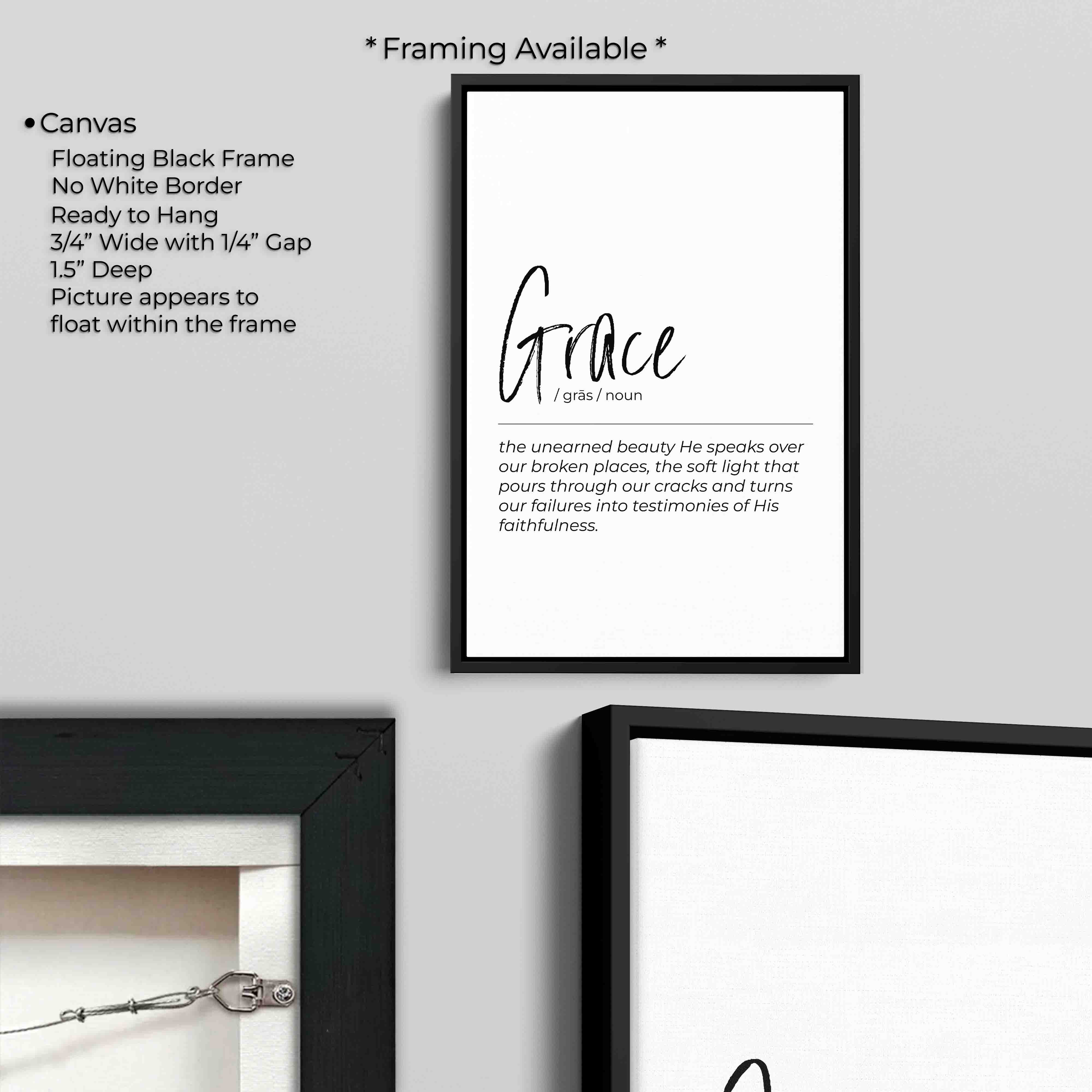 Definition Print - Grace