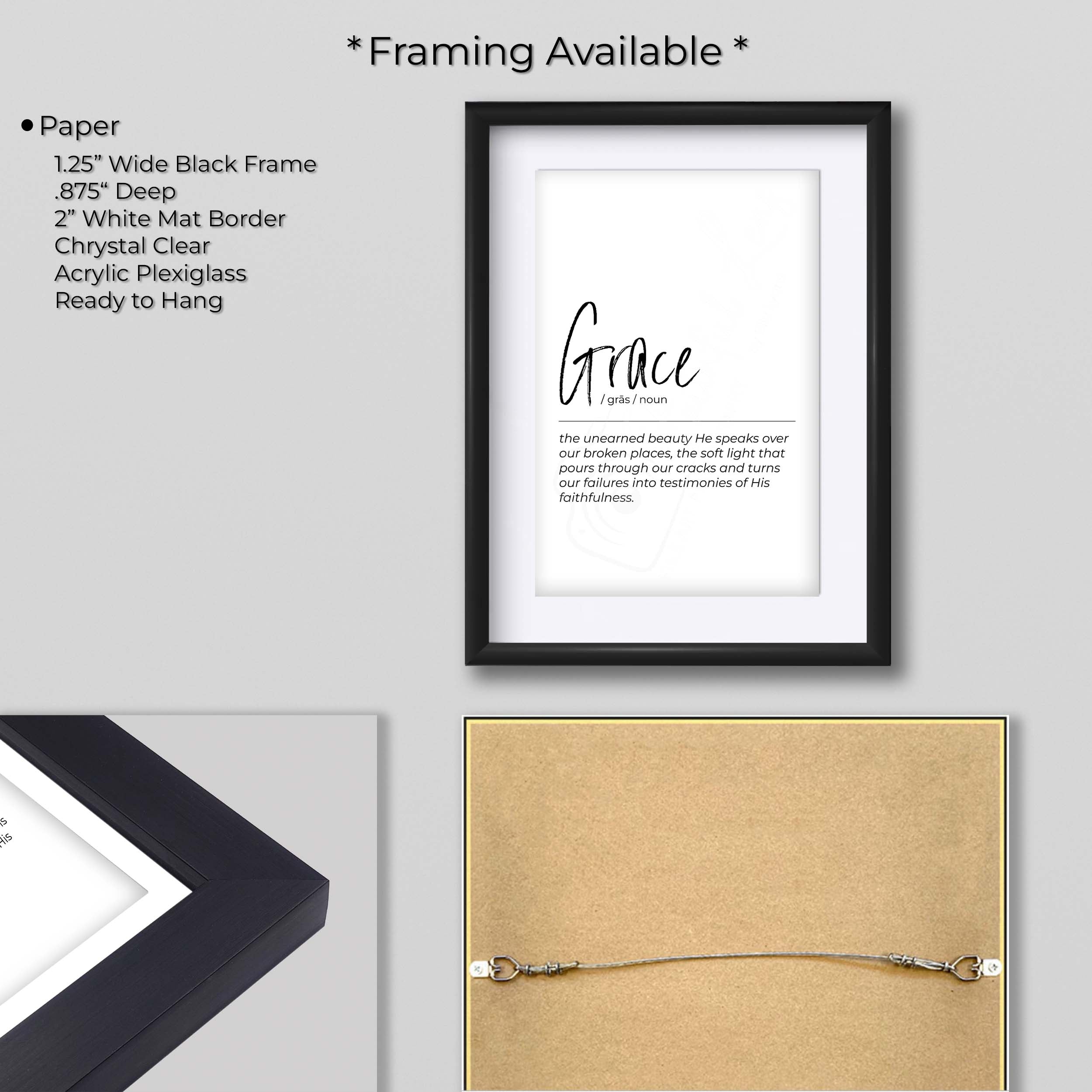 Definition Print - Grace