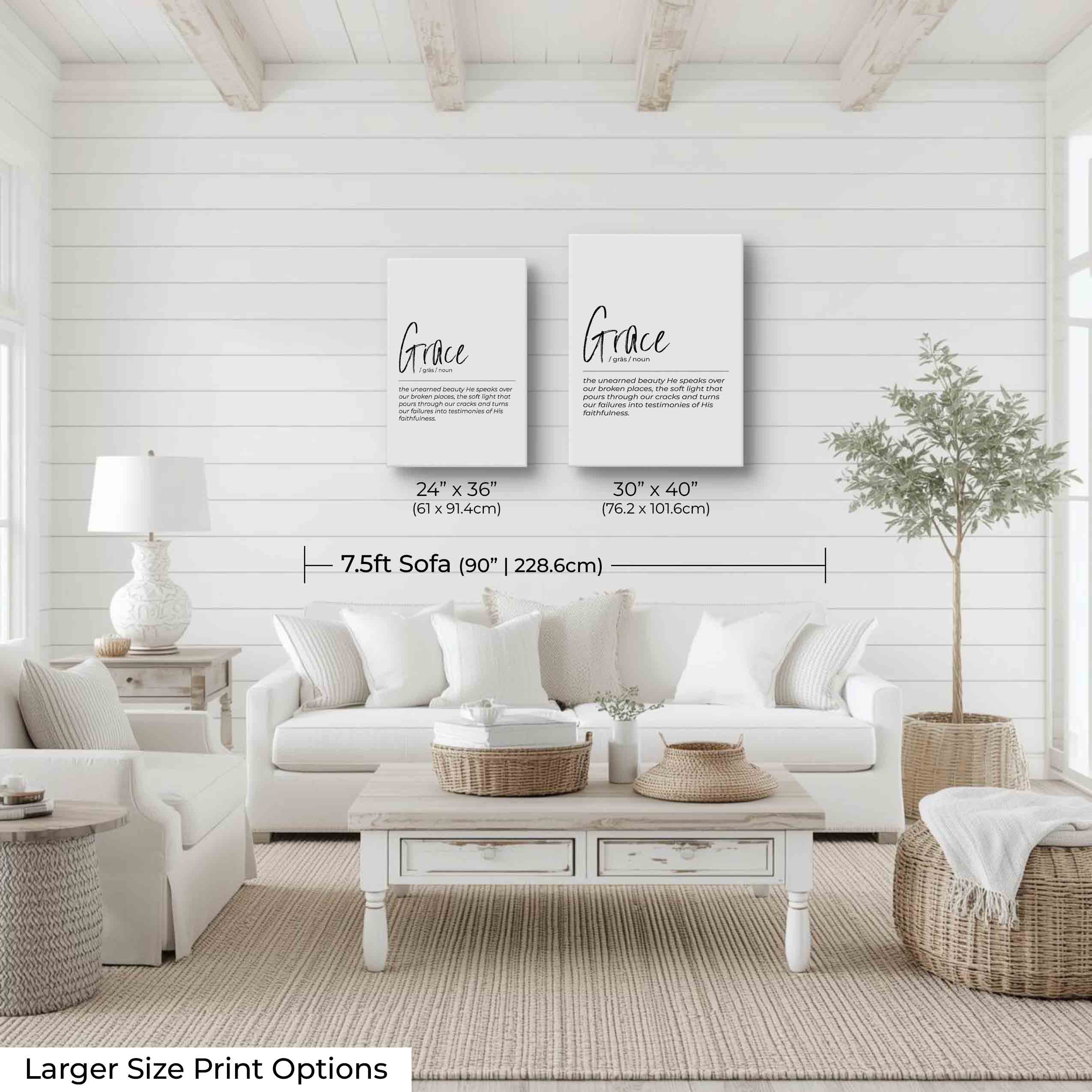 Definition Print - Grace