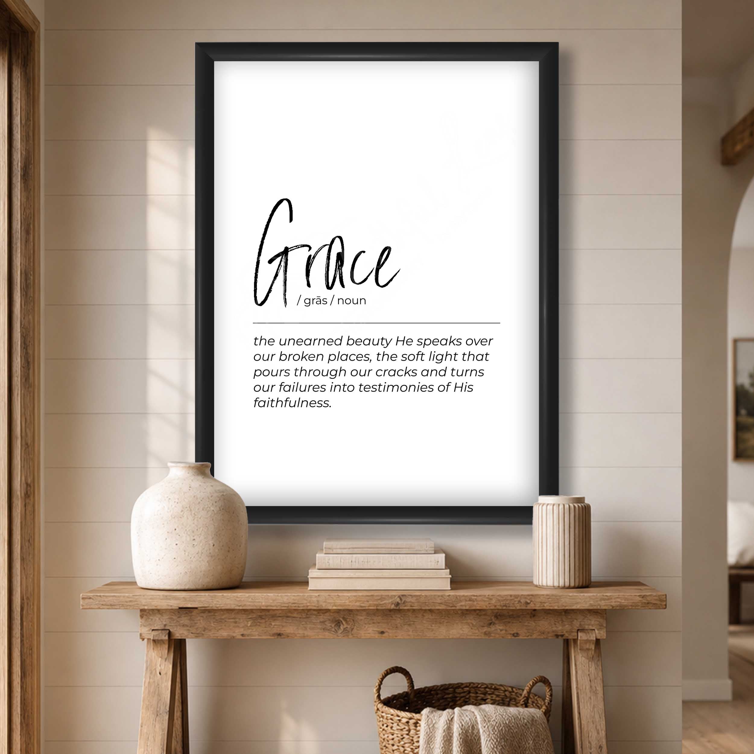 Definition Print - Grace