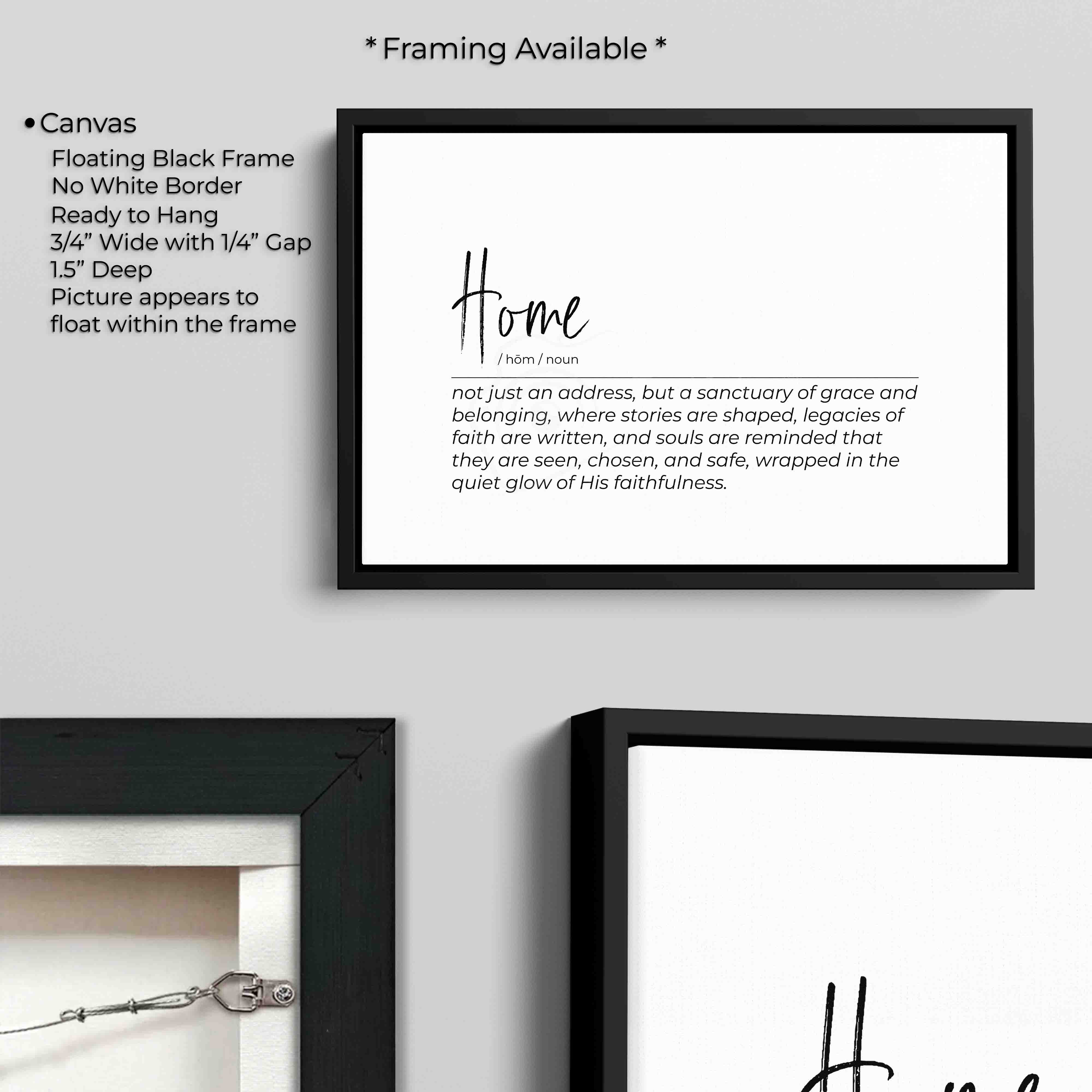 Definition Print - Home