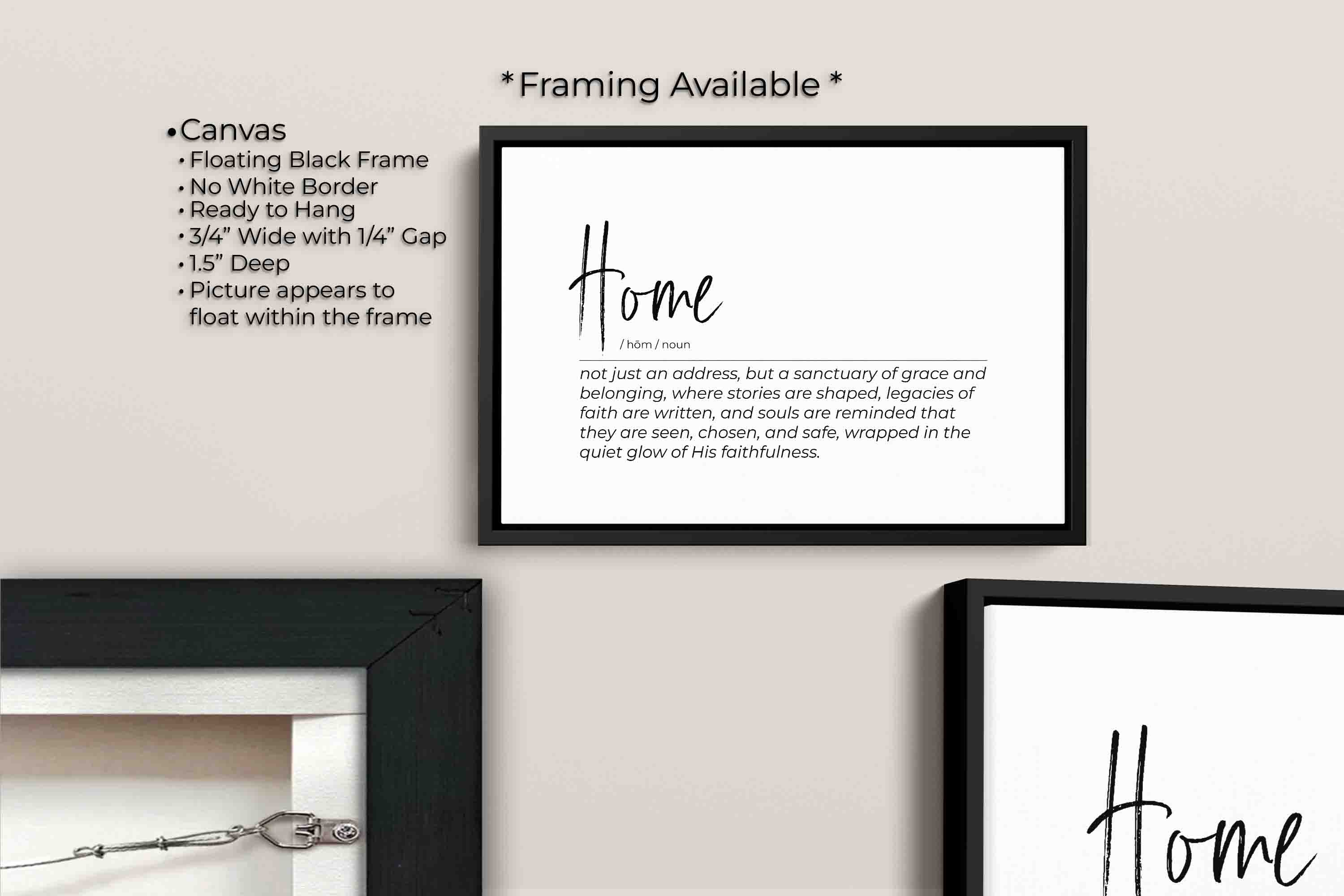 Definition Print - Home