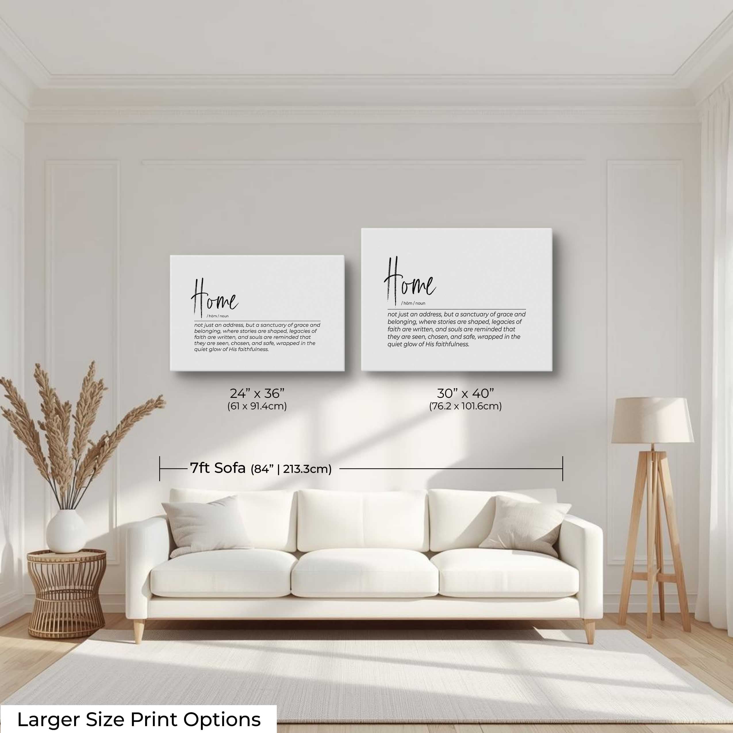 Definition Print - Home