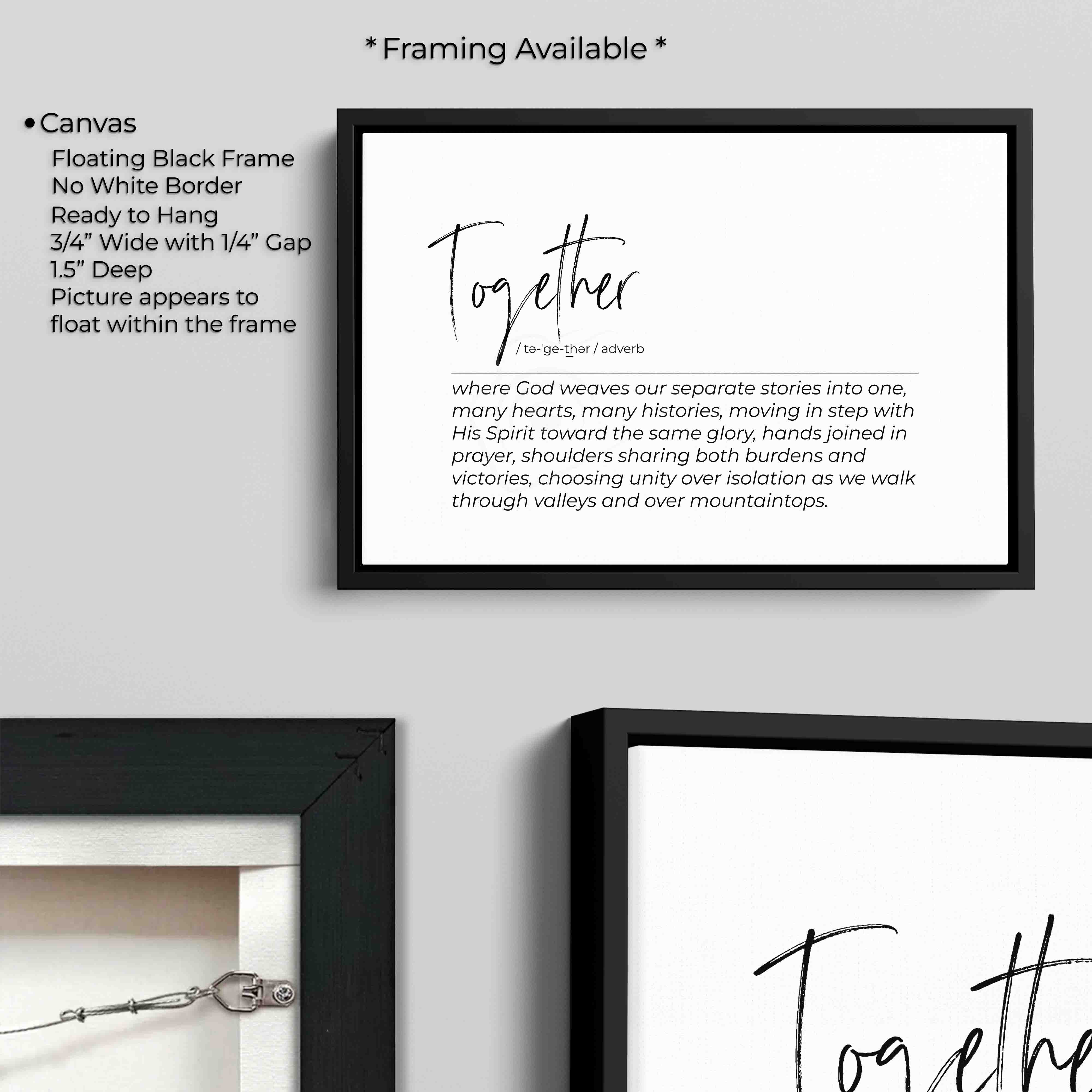 Definition Print - Together
