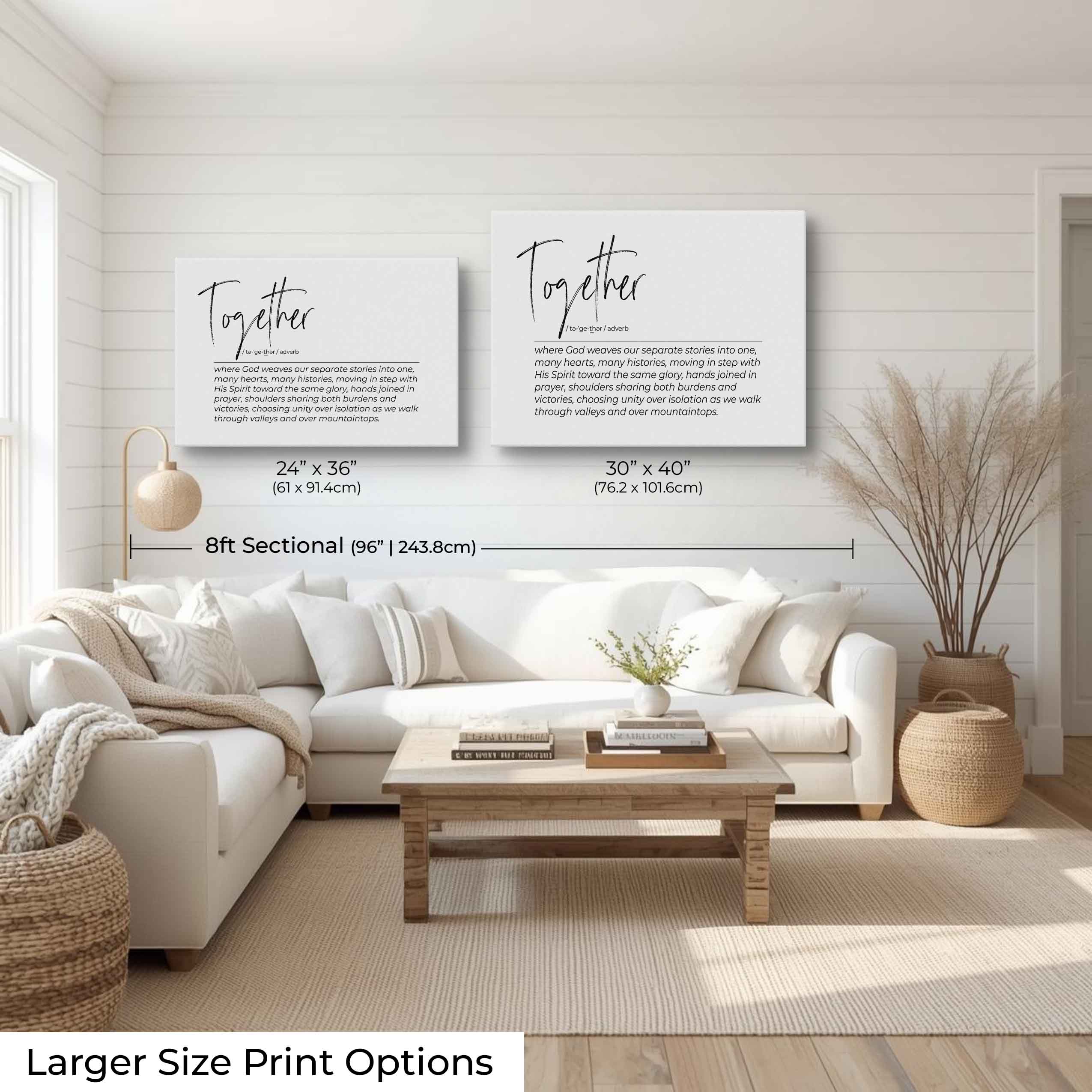 Definition Print - Together