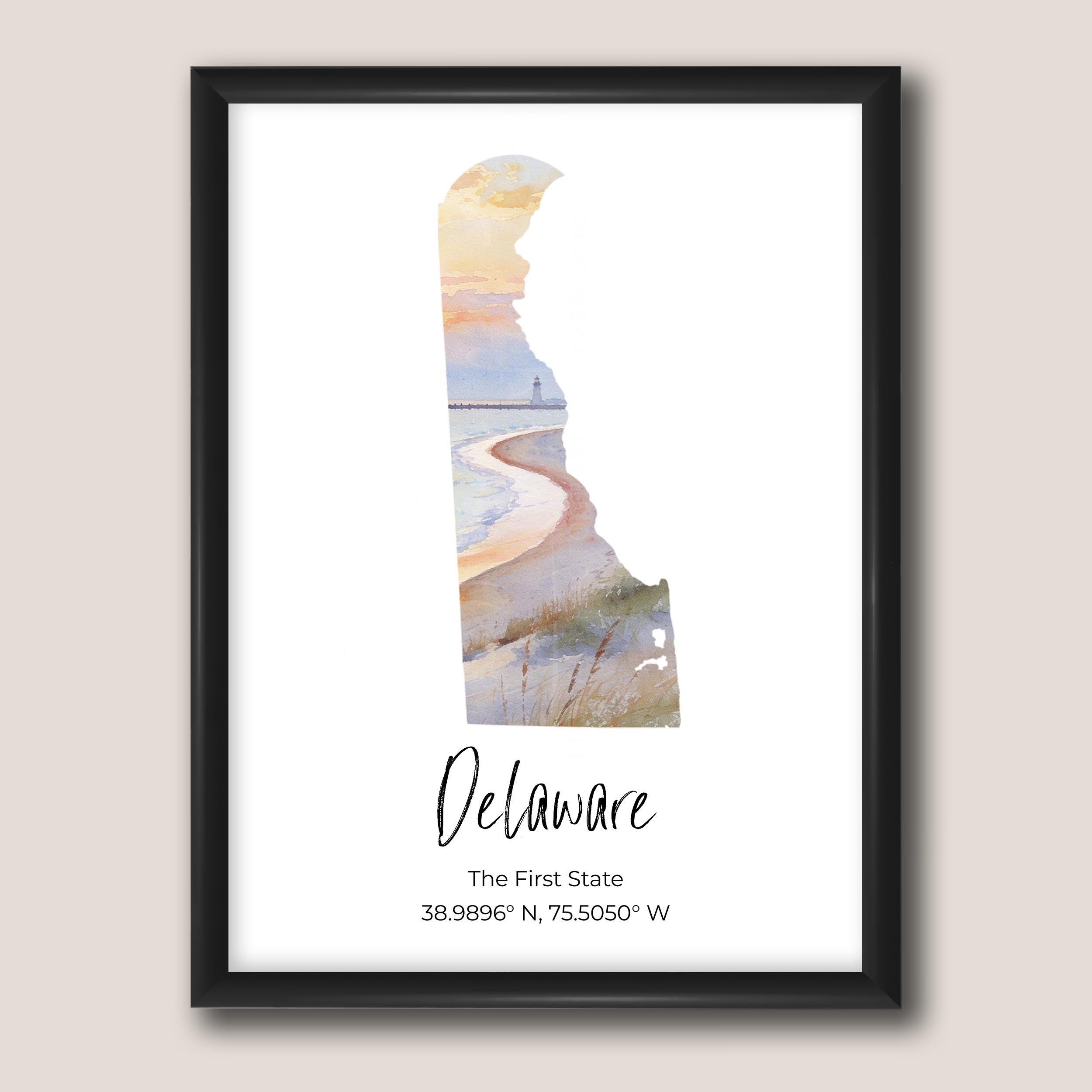 Delaware State Map