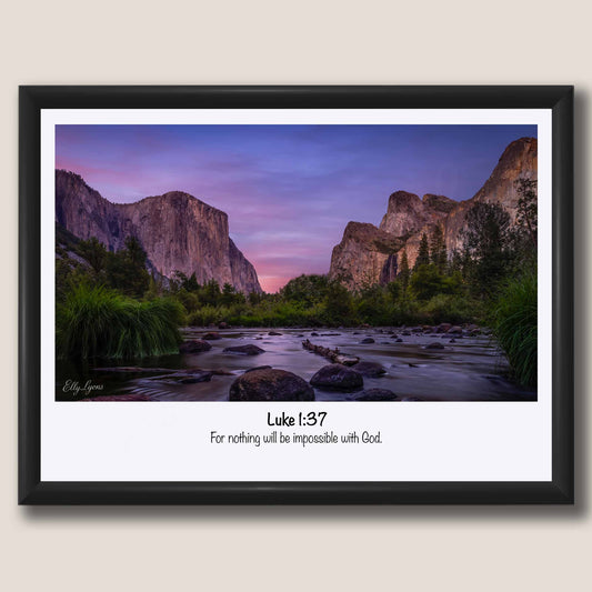 Yosemite National Park “Monumental Faith”