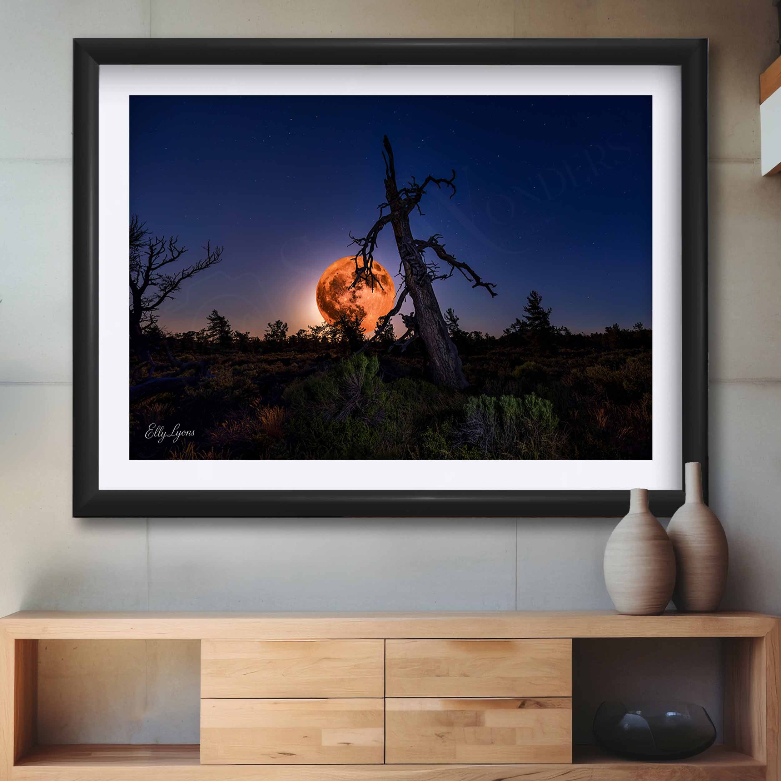 Strawberry Moon "The Light Behind the Ruins"