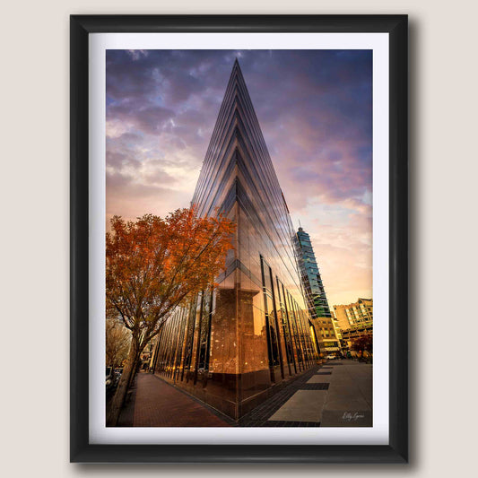Boise Downtown "Golden Hour Geometry"