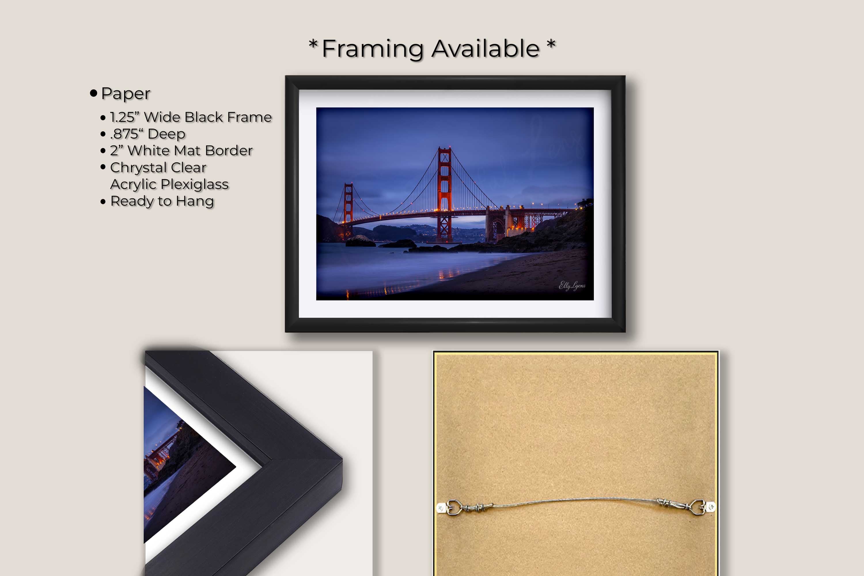 Golden Gate Bridge "Where Journeys Begin"